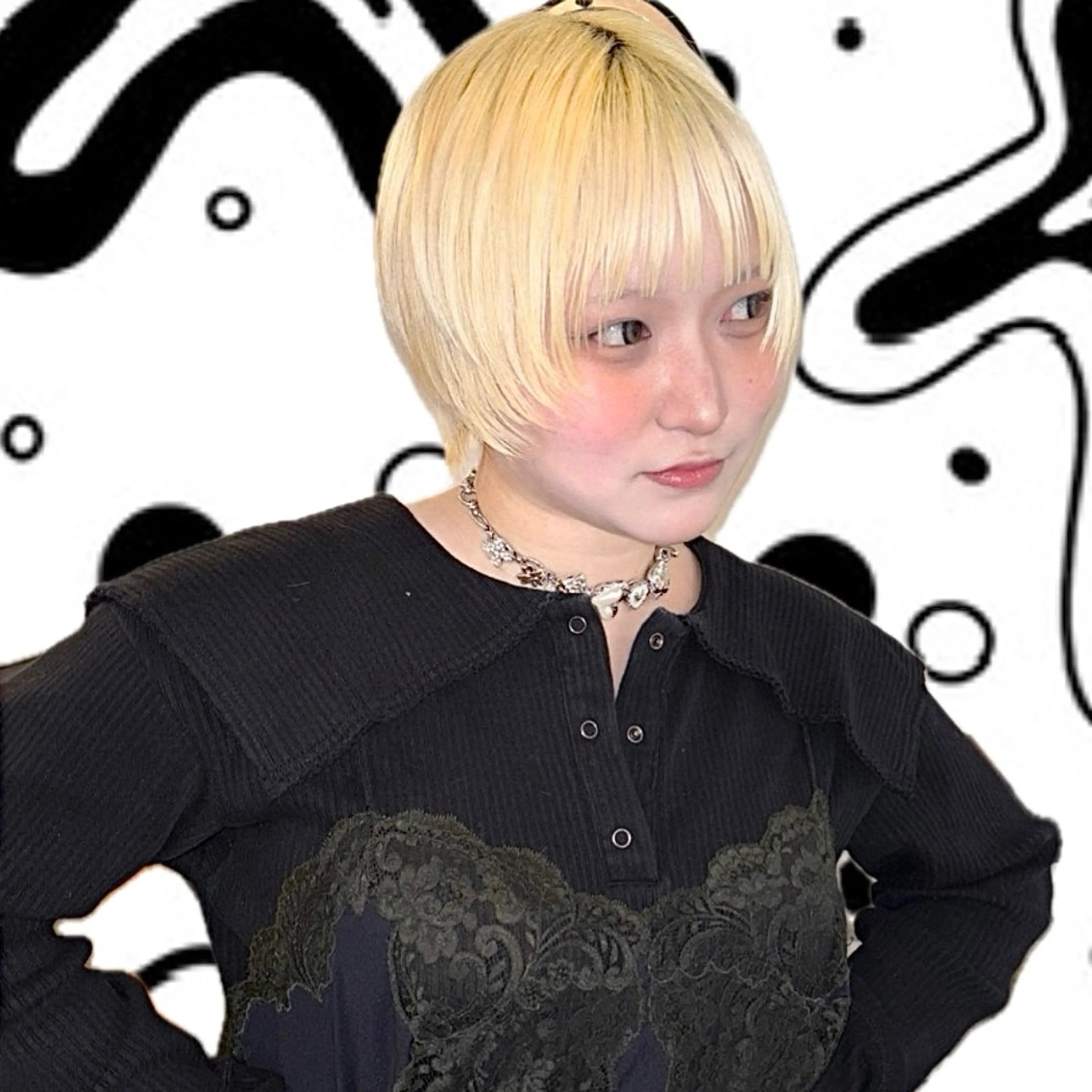 ショート カラー ヘアカラー トリートメント Rena✴︎トレンド ×スタンダードMIXのヘアスタイル