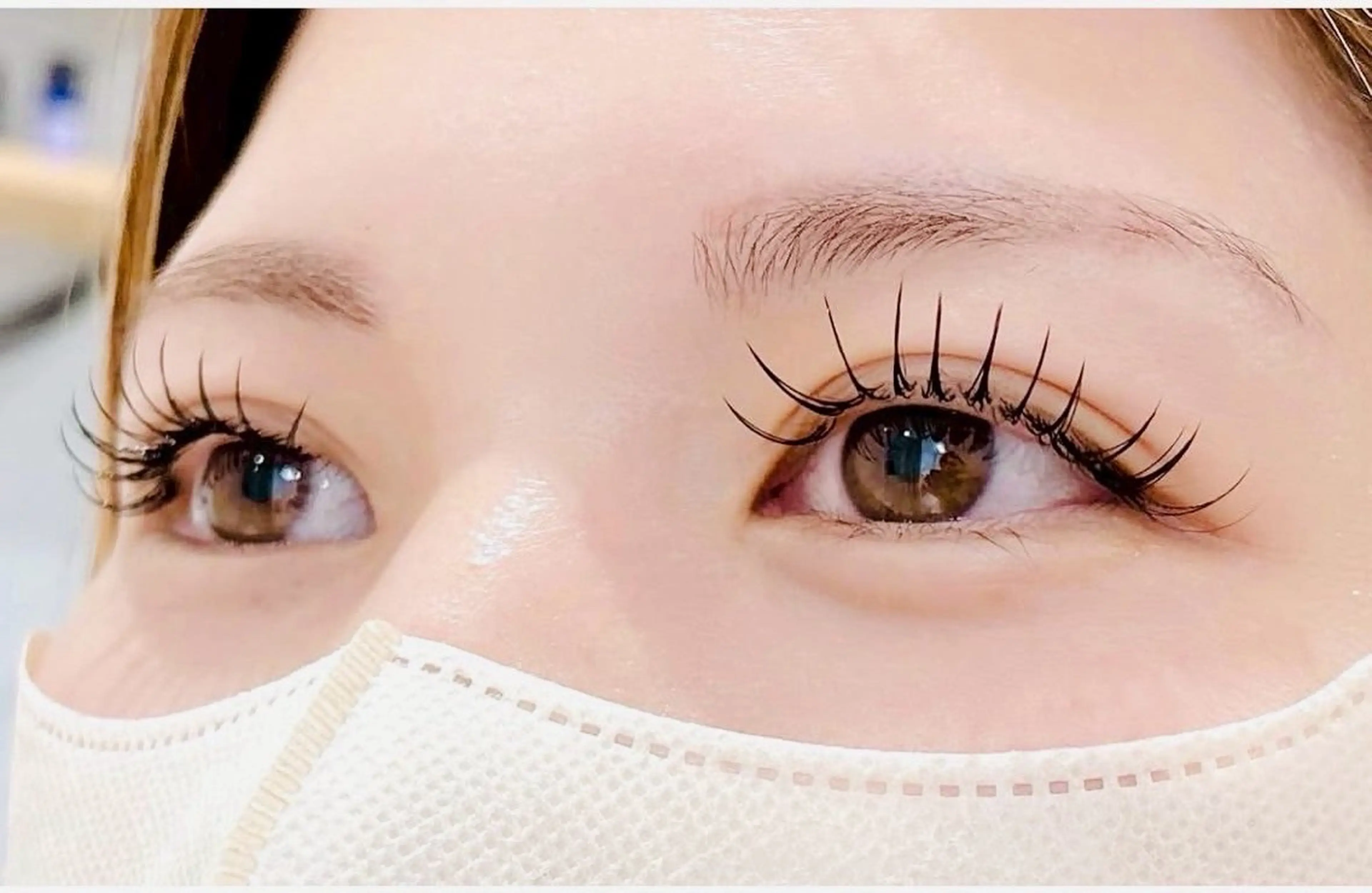 マツエク・マツパ フラットラッシュ ナチュラル マツエク SINCERELY NAIL&eye豊田のマツエク・マツパデザイン