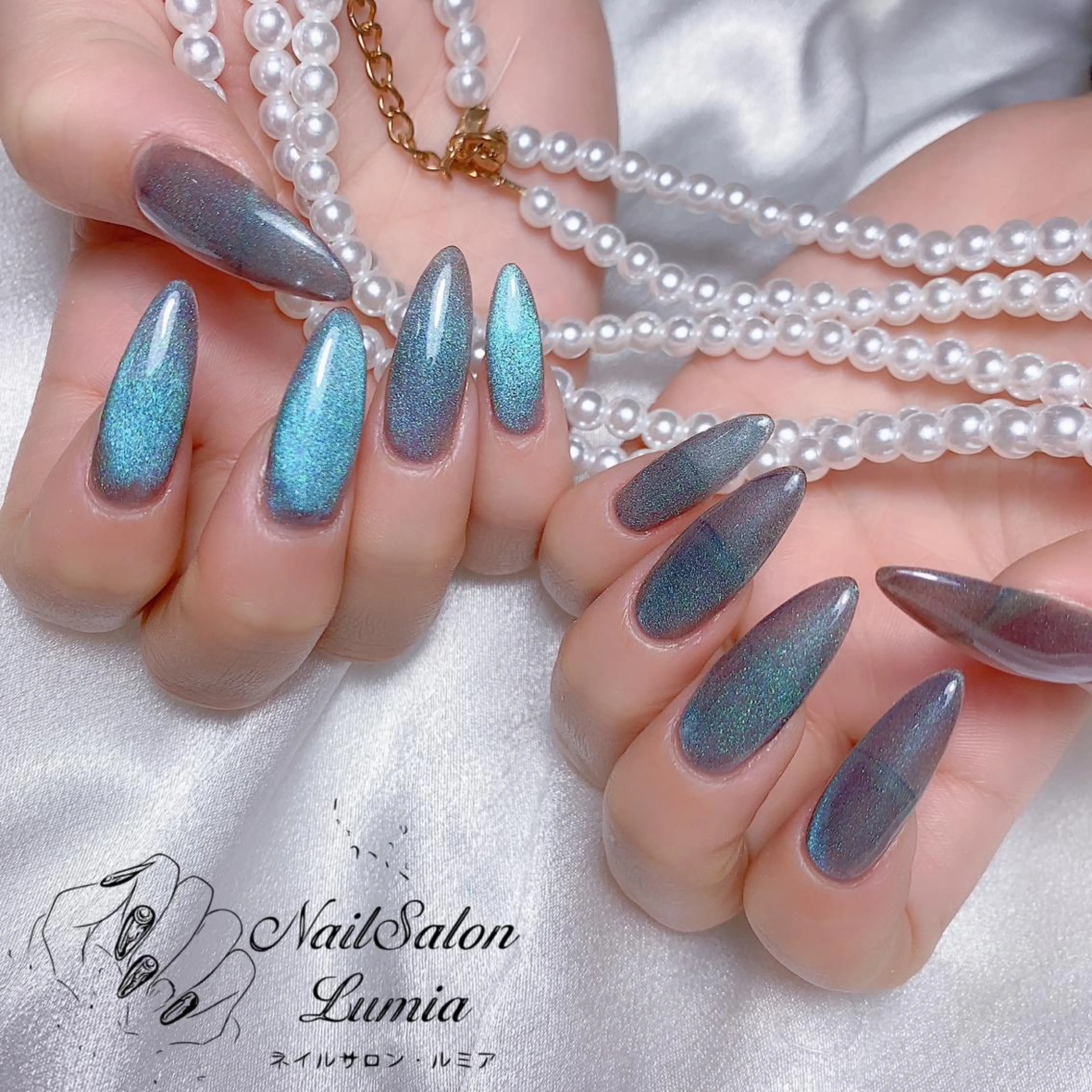ネイル ハンドネイル ネイルサロン ルミア Lumia 店長のネイルデザイン