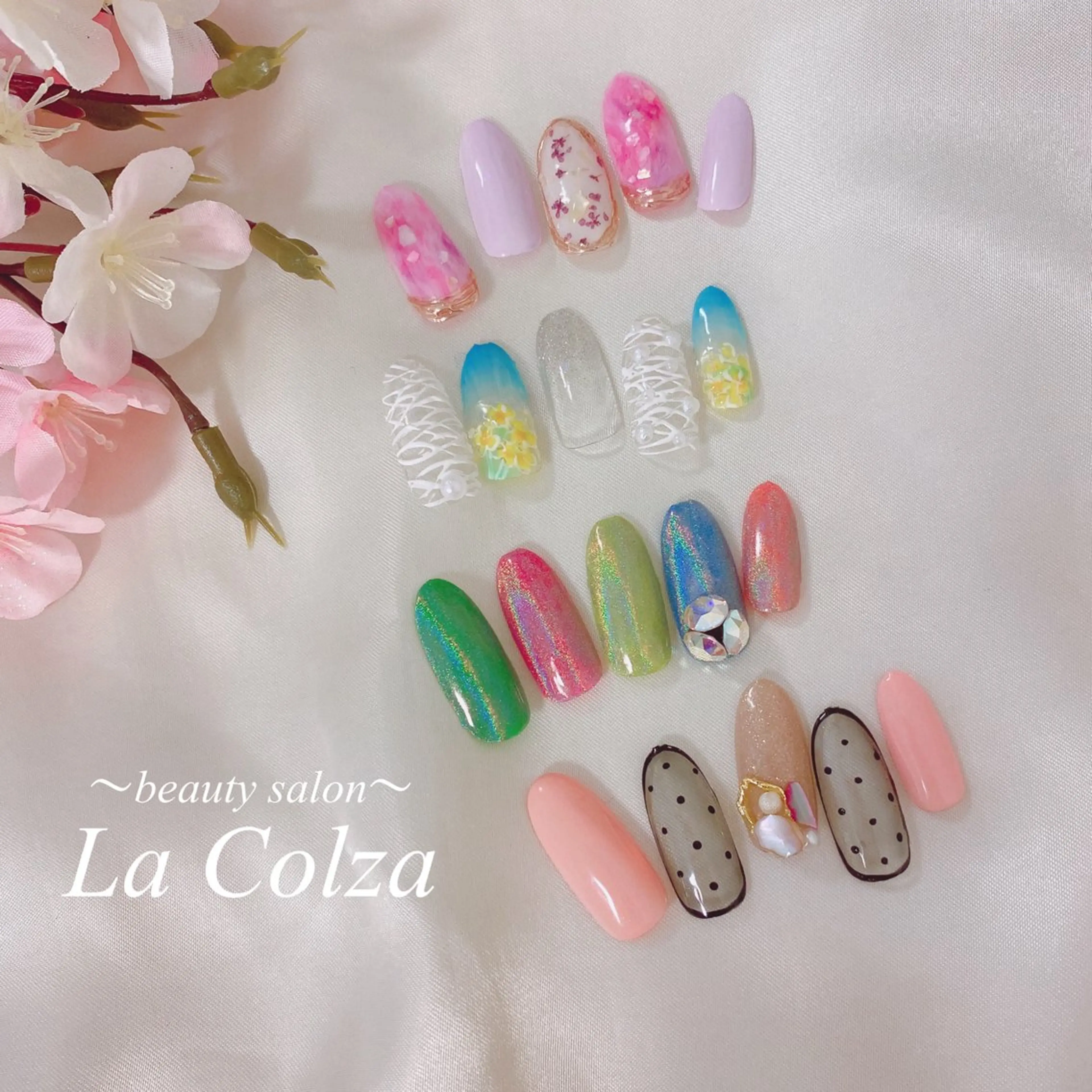 ネイル La Colzaのネイルデザイン