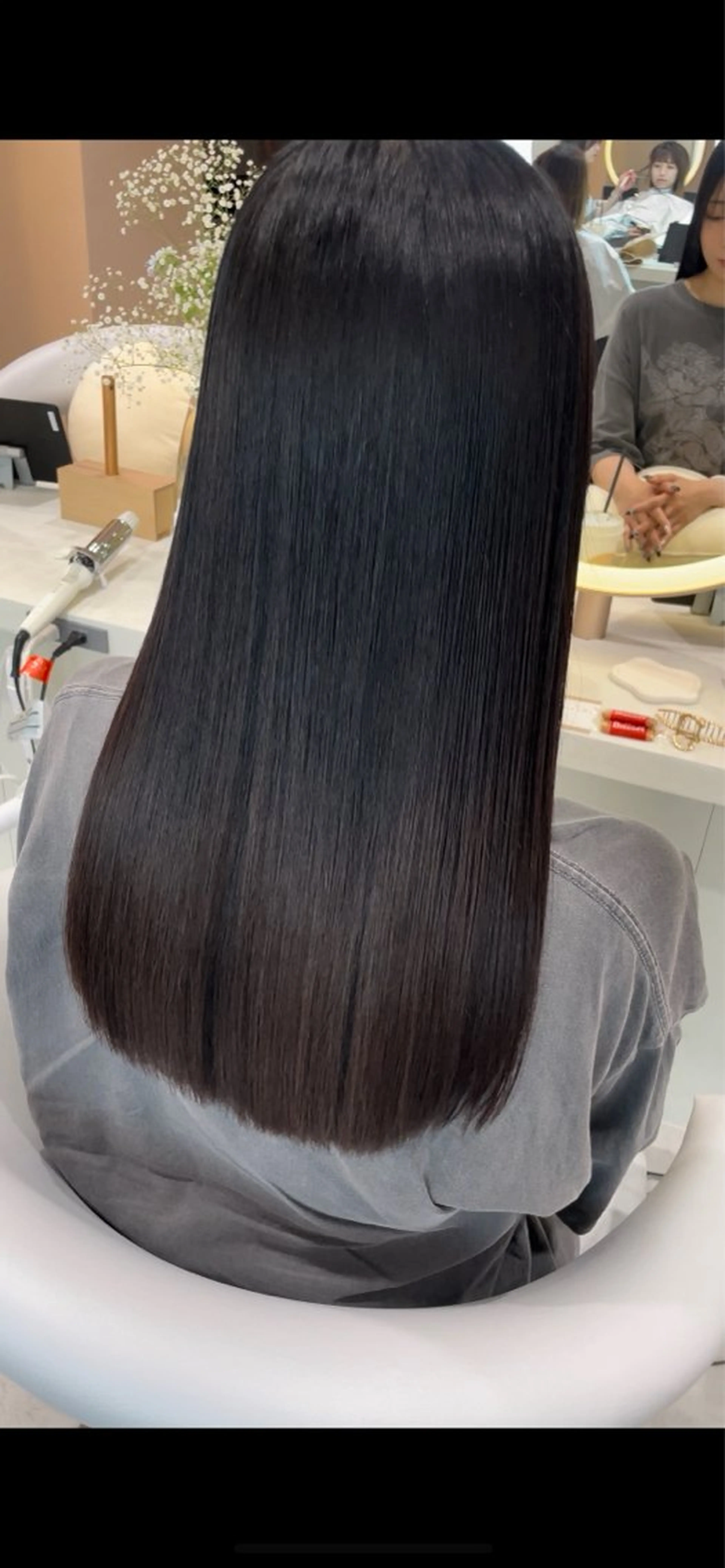 ロング くせ毛 縮毛矯正 似合わせno.1 💎ボブ特化まなかのヘアスタイル