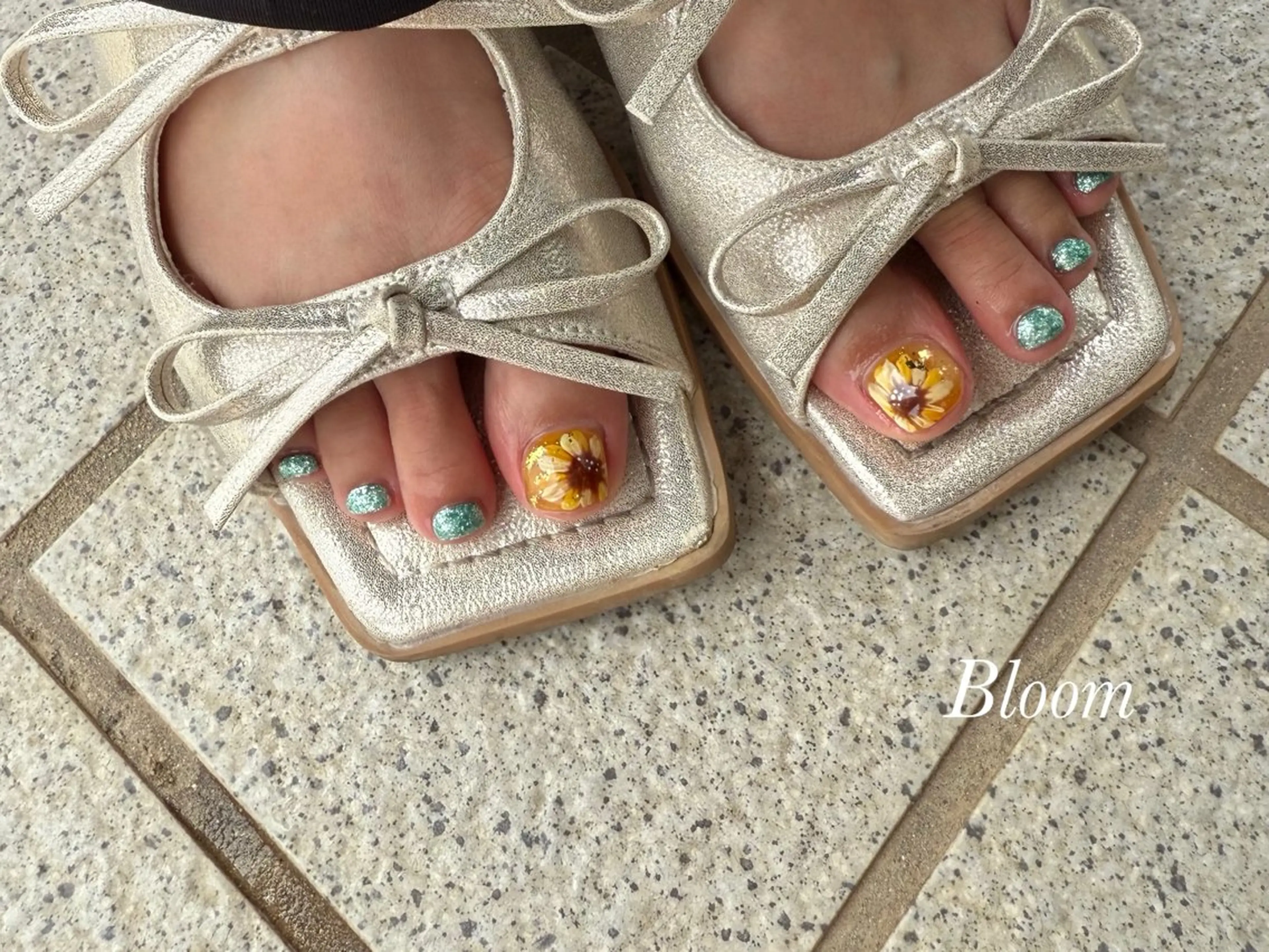 ネイル フットネイル Bloom a nail studio所属・松下 未来のネイルデザイン