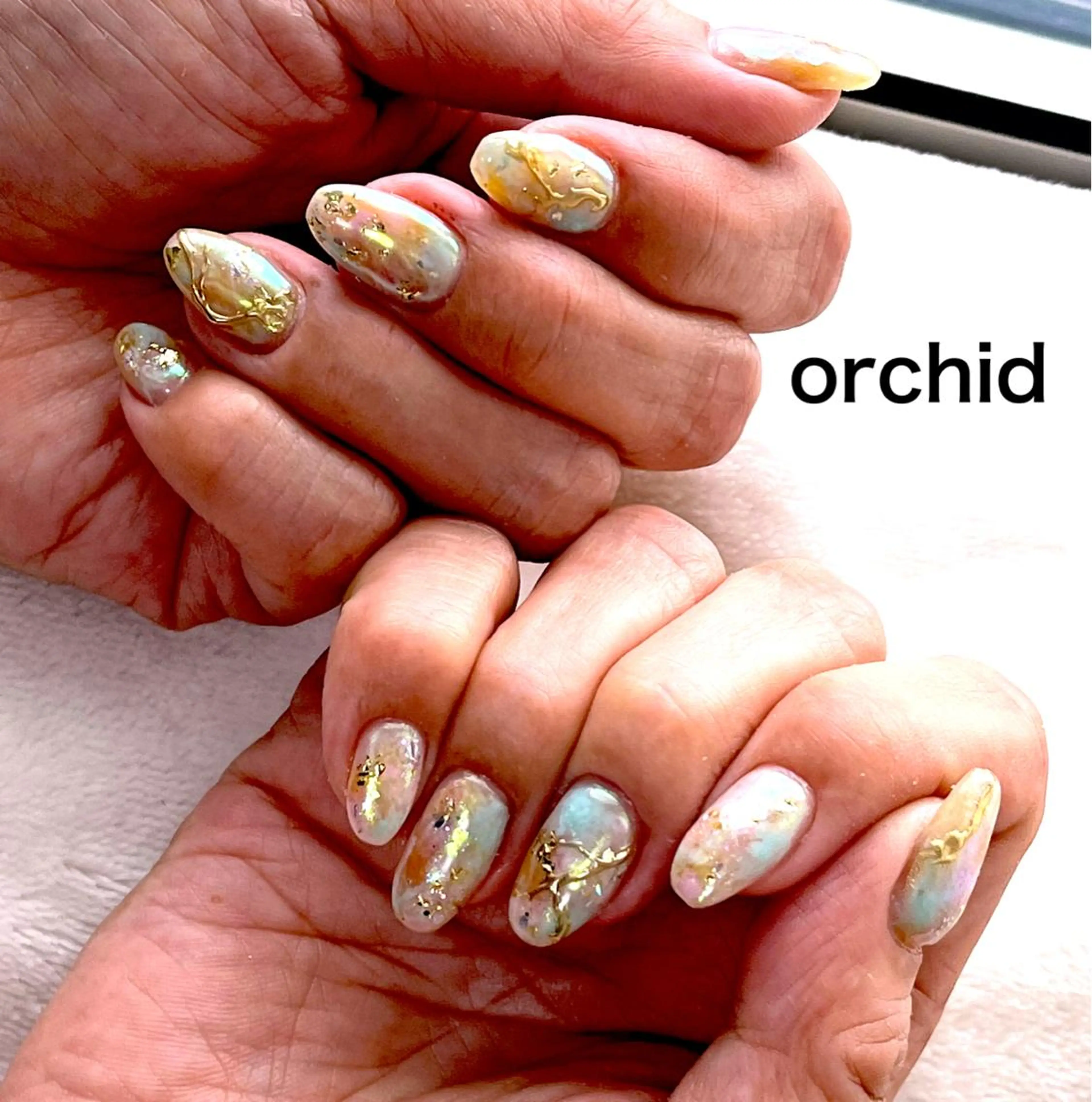 ネイル orchid ♡オーキッドのネイルデザイン