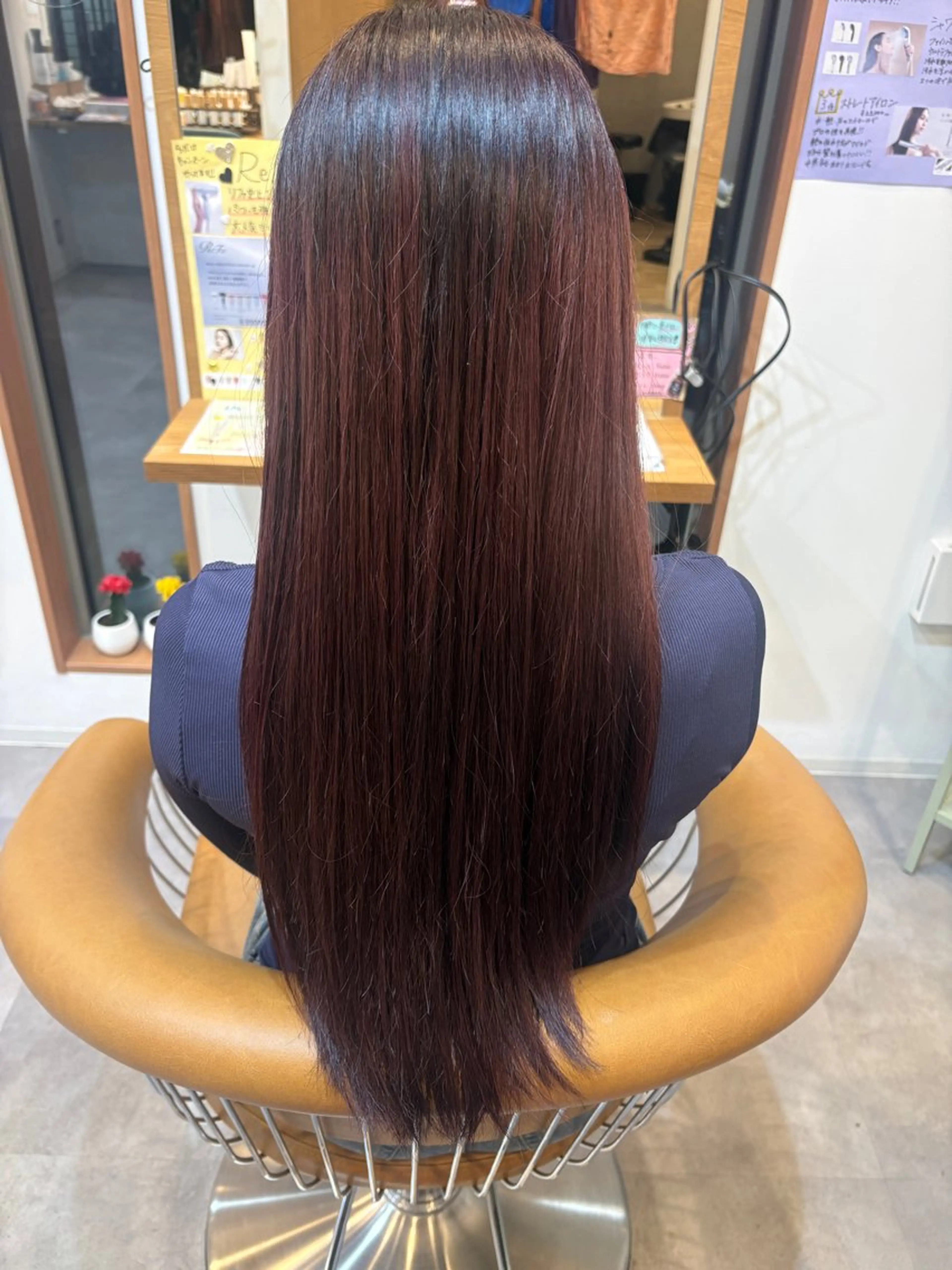 ロング ヘアカラー トリートメント ko°・*:.。. 23*°のヘアスタイル