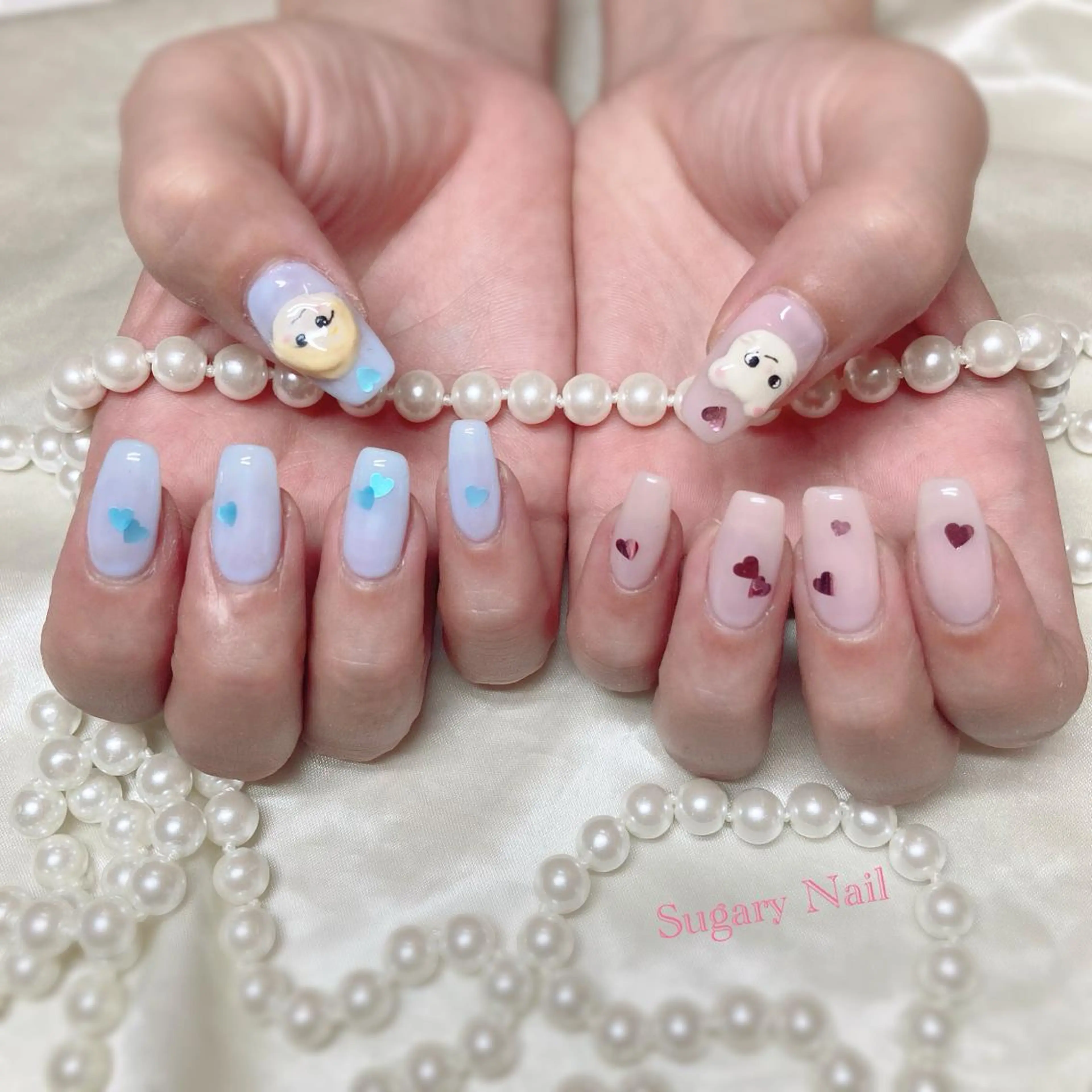 ネイル ハンドネイル フットネイル SugaryNail Rinaのネイルデザイン
