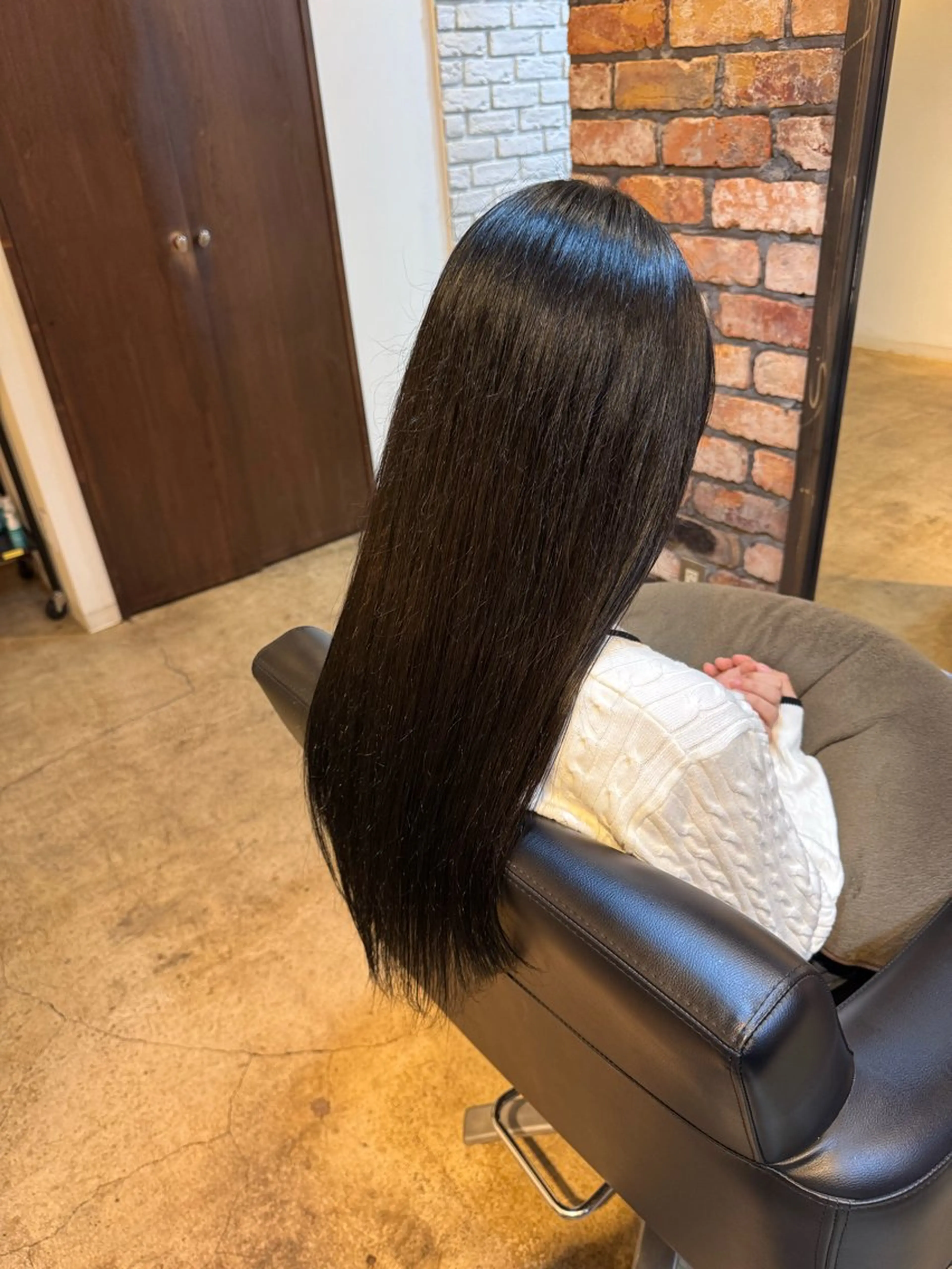ロング カラー よぐち けいりんのヘアスタイル
