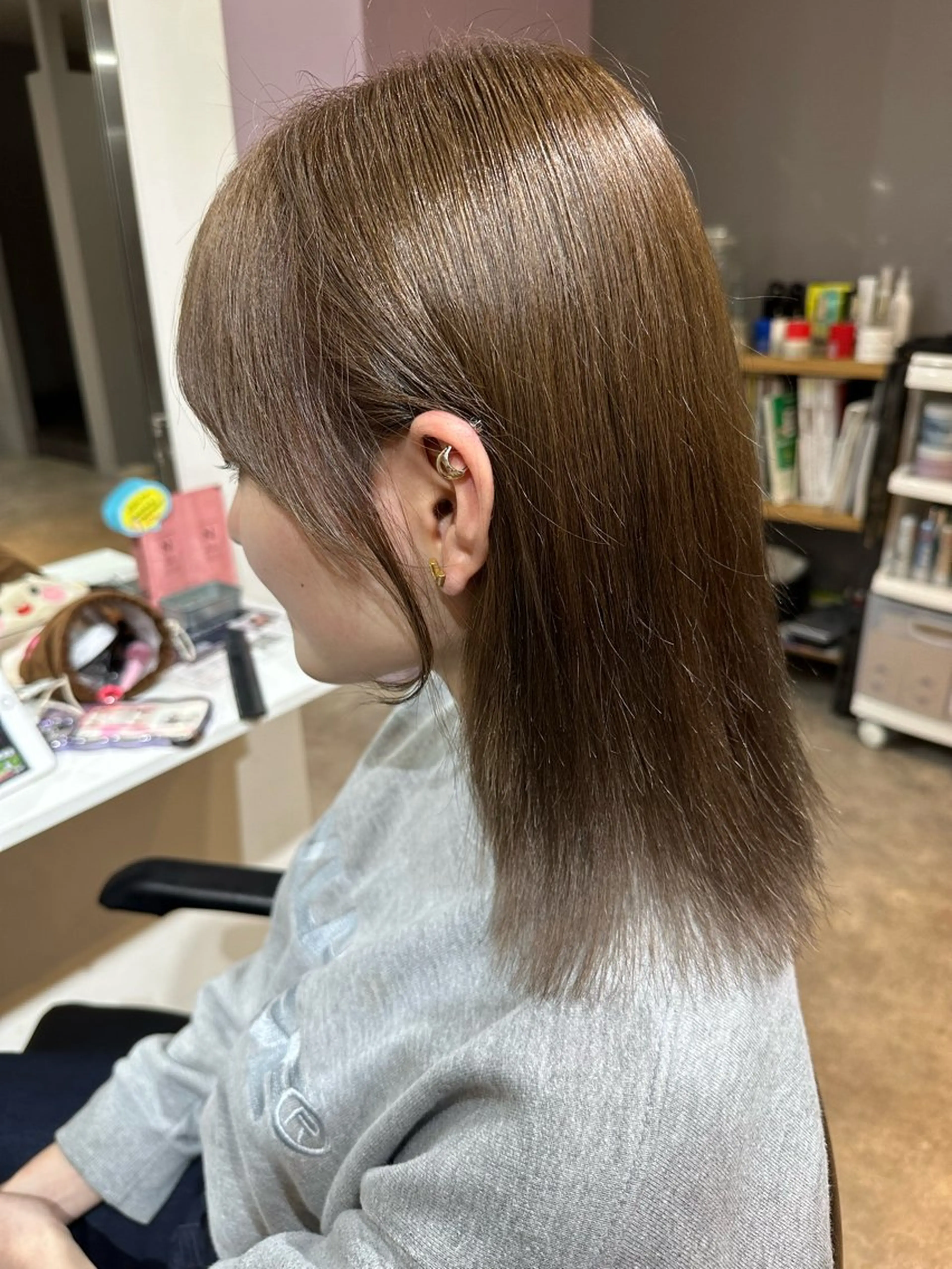 ミディアム SEED LUXBE by chouchou所属・カットモデル大募集中 🌟いけだこうきのヘアスタイル