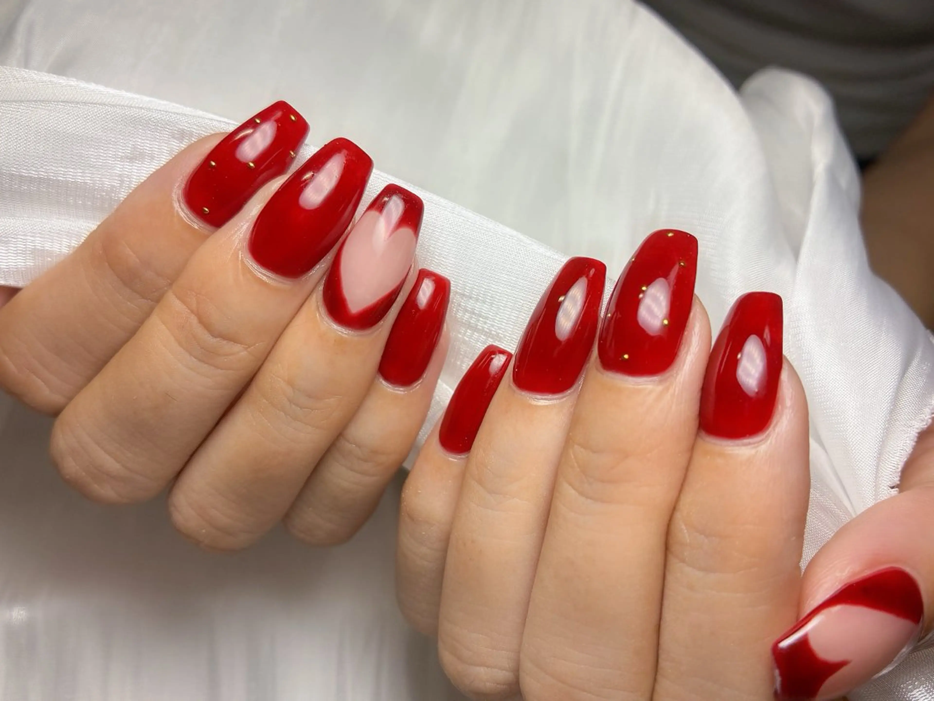 ネイル アートネイル ロングネイル 持ち込み ハンドネイル Nail Salon AMICALのネイルデザイン