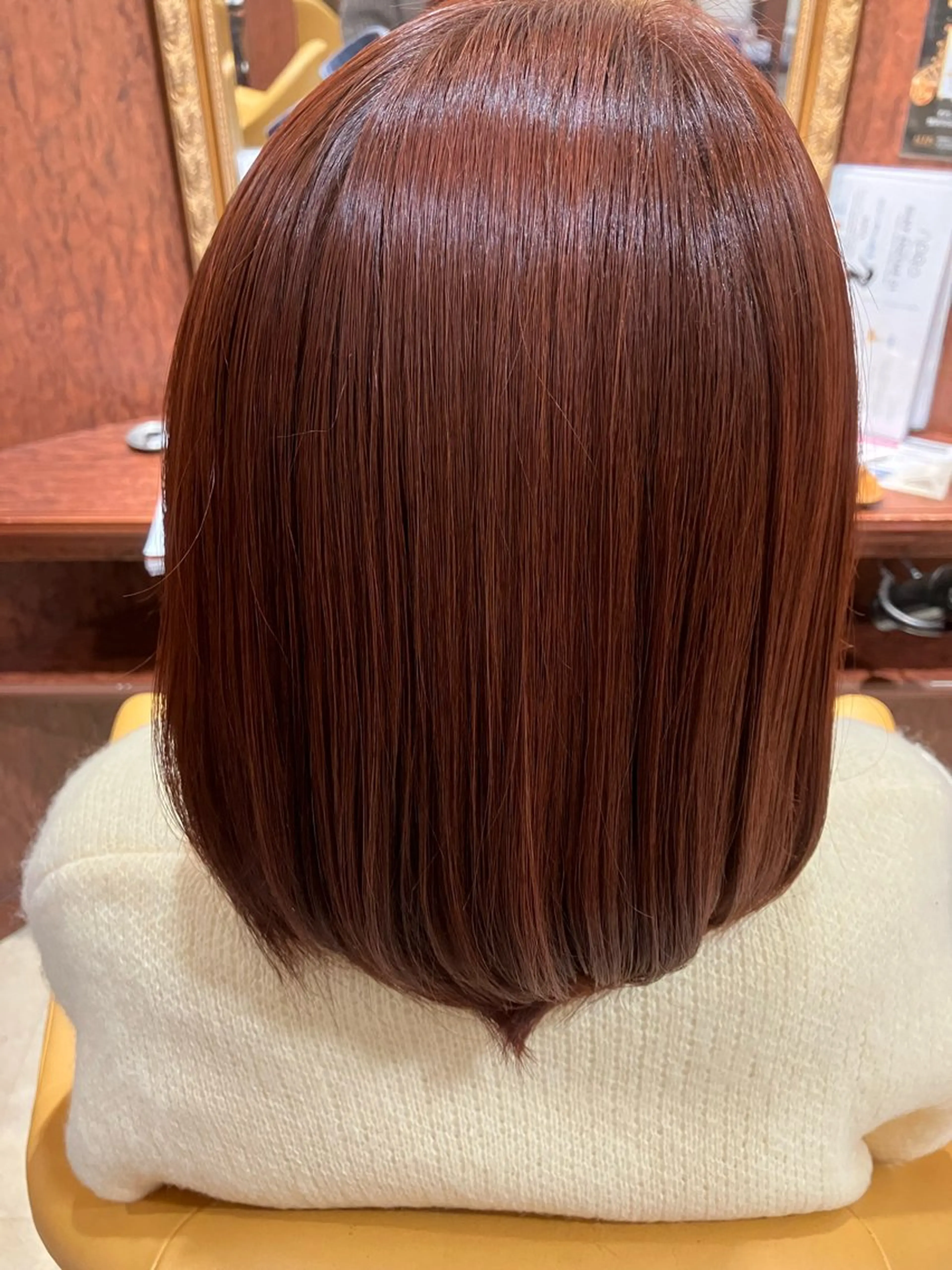 ヘアカラーおしゃれ染めの写真