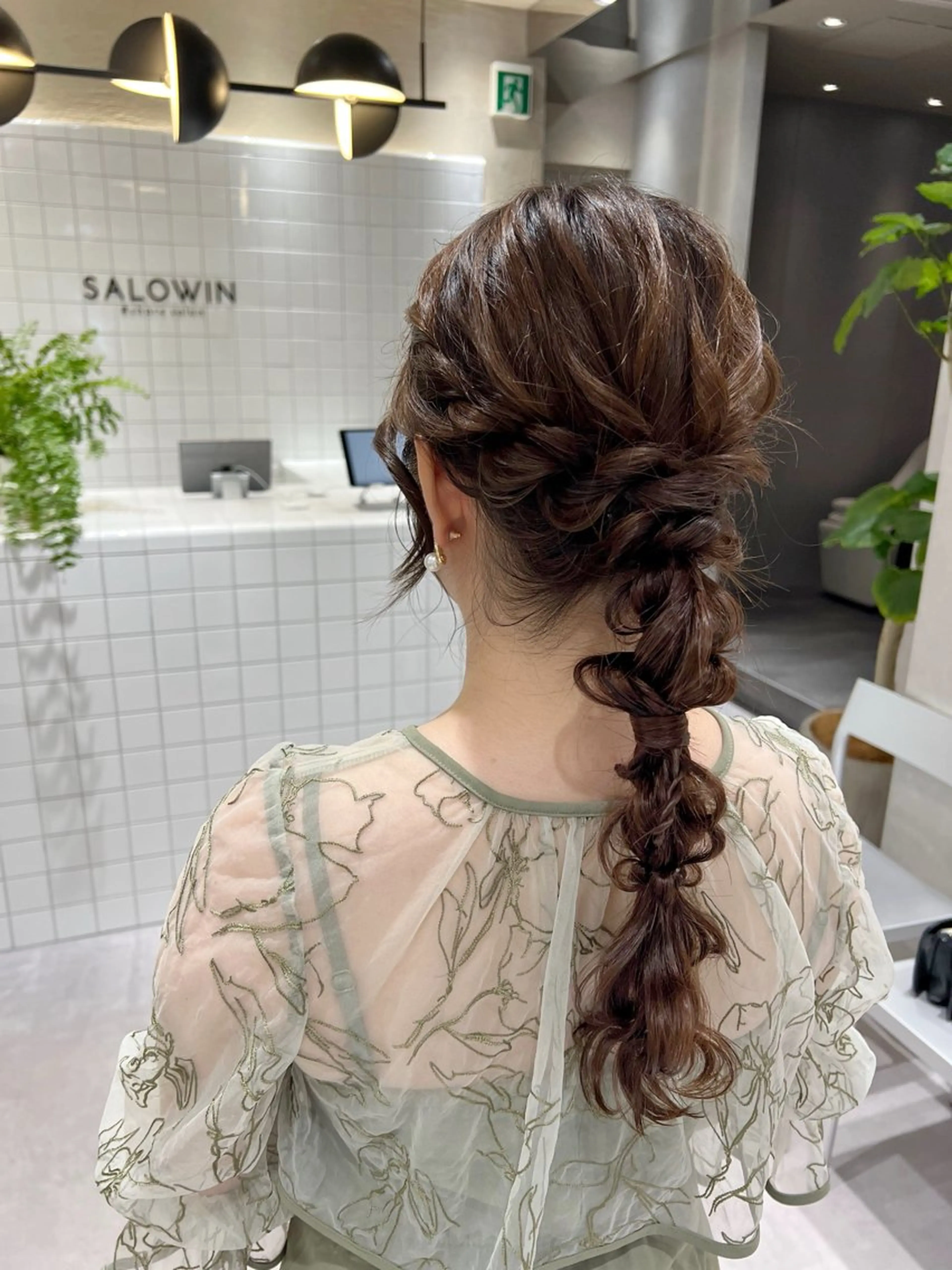 ロング ヘアアレンジ 結婚式・ブライダル ヘアセット 新宿color🐝 AYAKA🌈💖のヘアスタイル