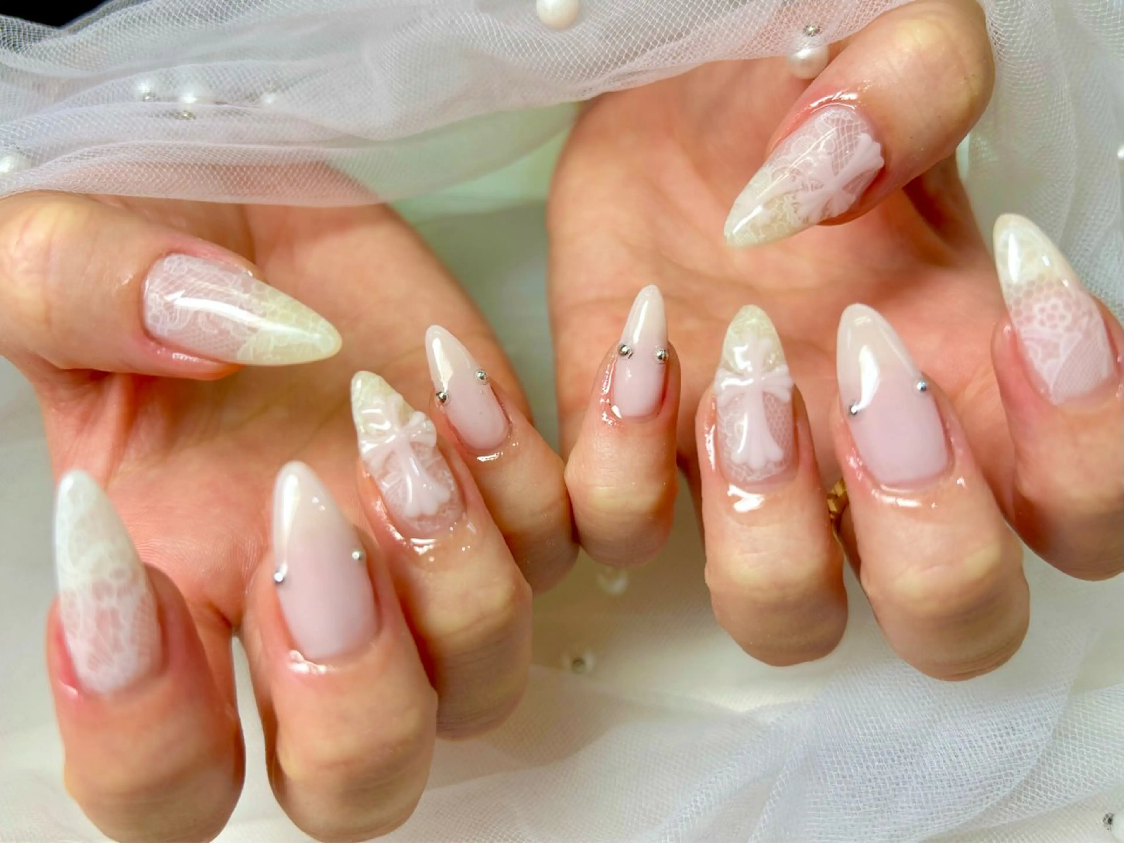 ネイル Queennail 北堀江megumiのネイルデザイン