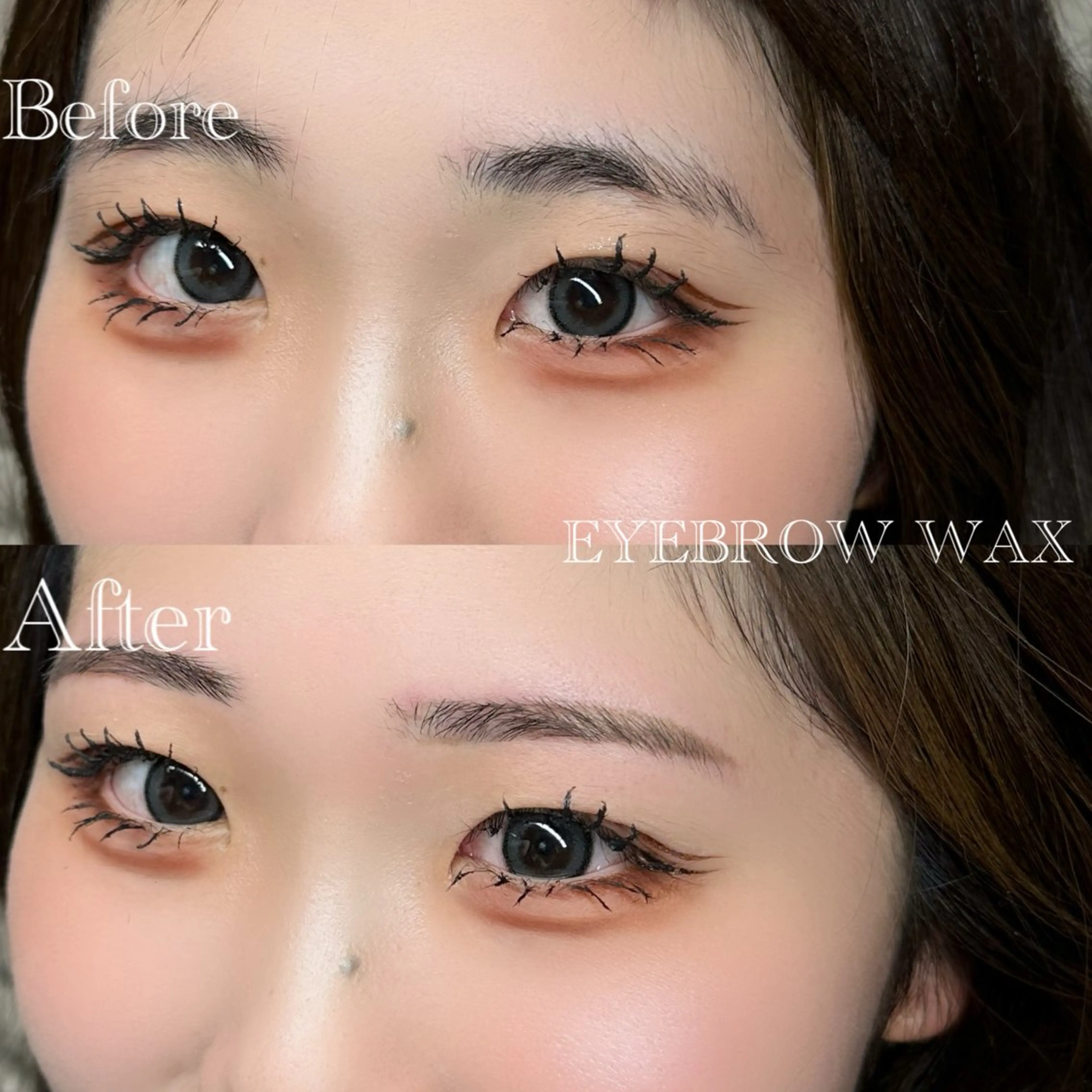アイブロウ 眉毛ワックス脱毛 ワックス脱毛 眉カット その他(アイブロウ) KAYU .のマツエク・マツパデザイン