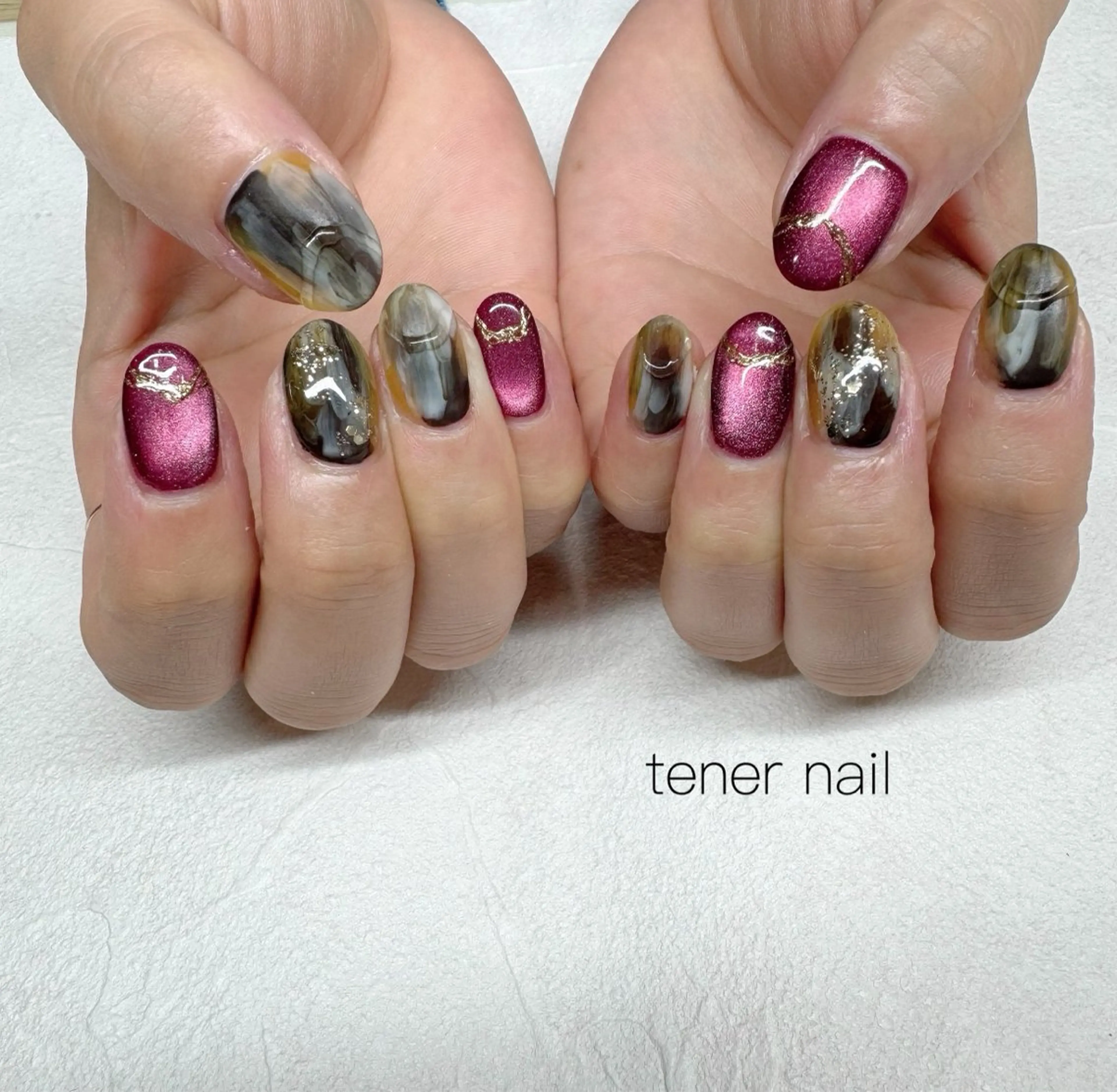 ネイル ニュアンスネイル ハンドネイル tener  nail  テネルネイル所属・テネルネイル tener nailのネイルデザイン
