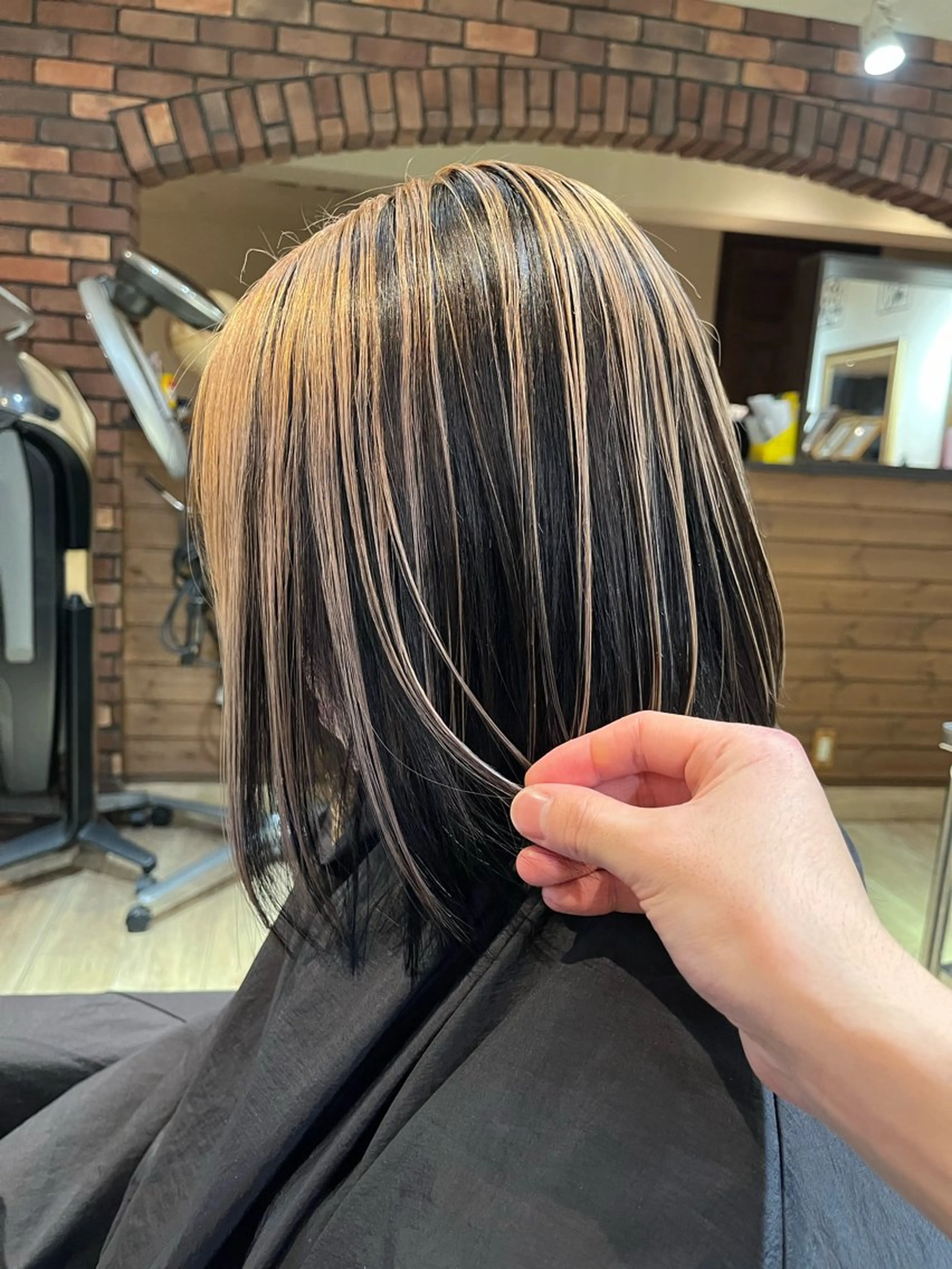 ショート カラー ブリーチ ヘアカラー 中園康 /カラー/ブリーチのヘアスタイル
