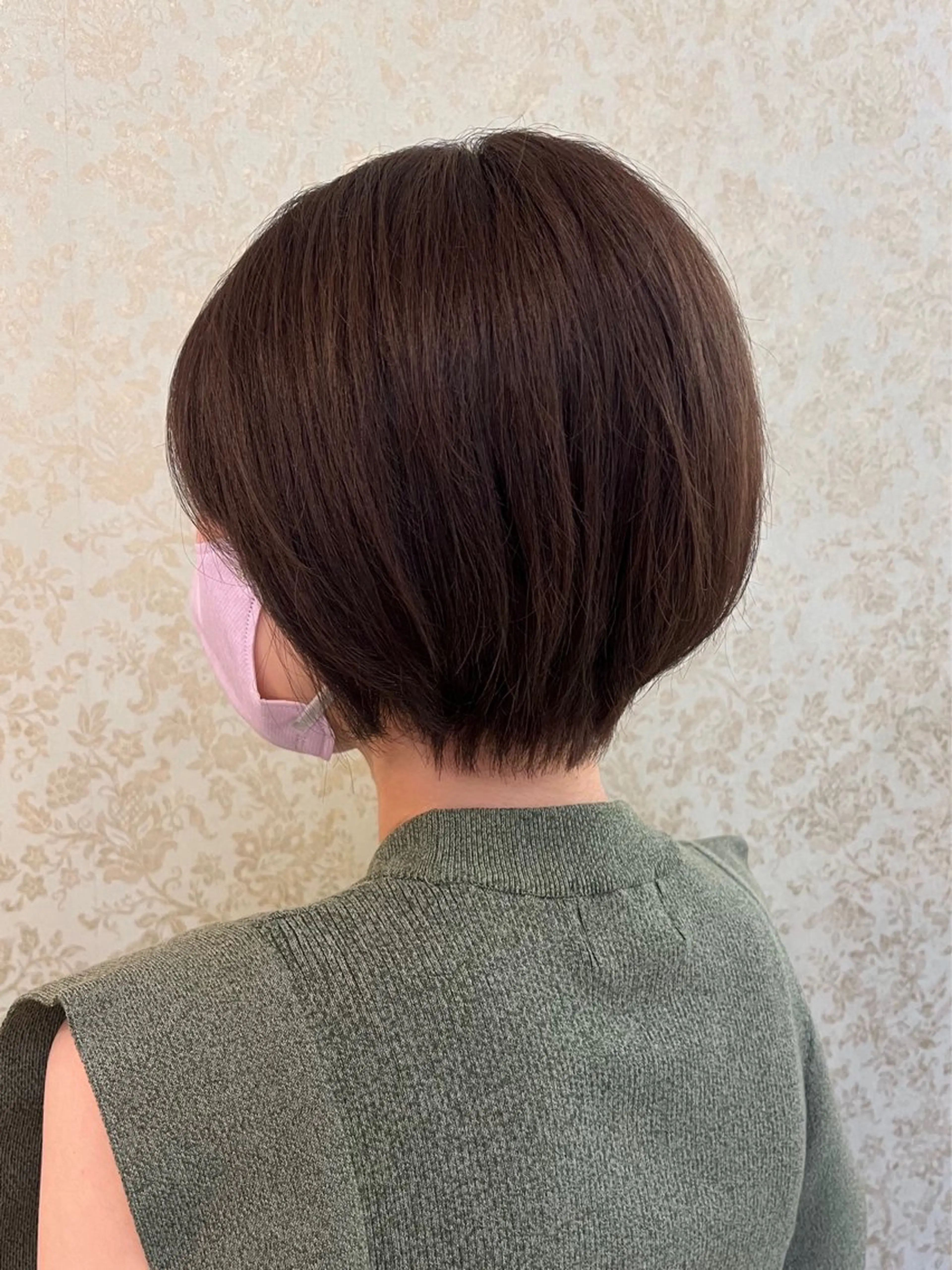 ショート カラー ショートボブ ボブ ショートヘア Calbari 中田 莉紗/奥州市水沢のヘアスタイル