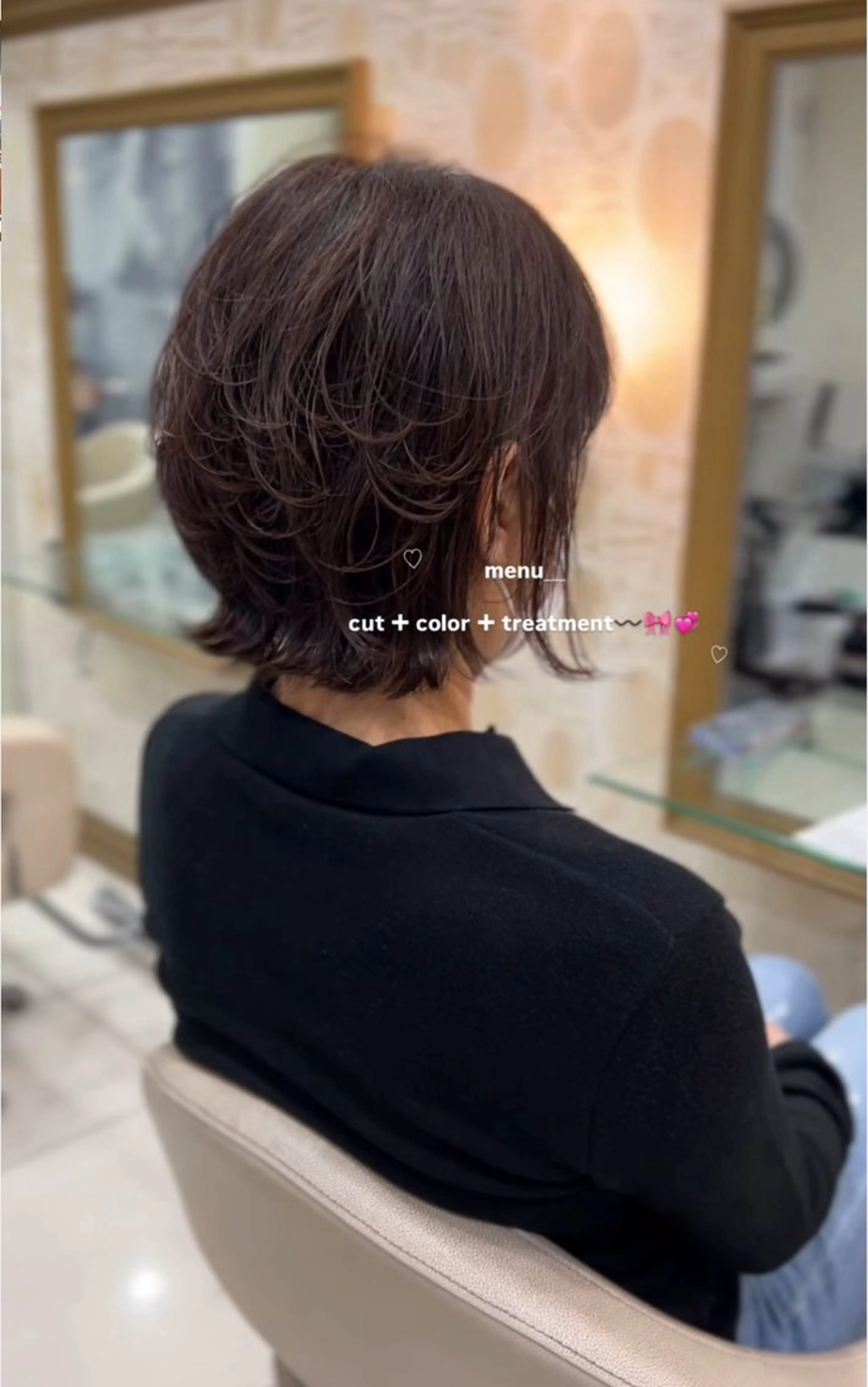 ミディアム 🎀さ こﾁ🎀のヘアスタイル