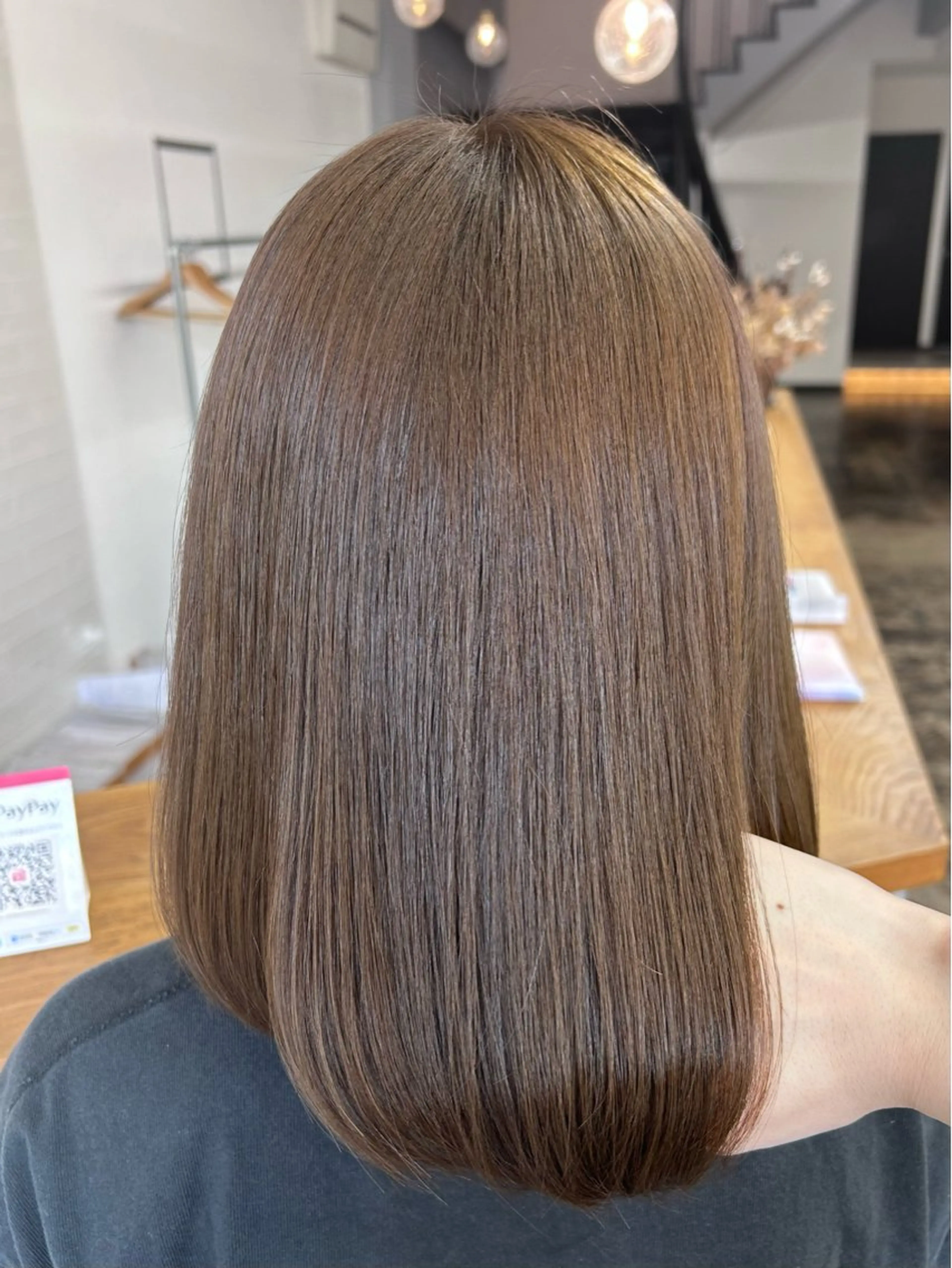 ミディアム カラー カット ヘアカラー トリートメント sol. ayakaのヘアスタイル