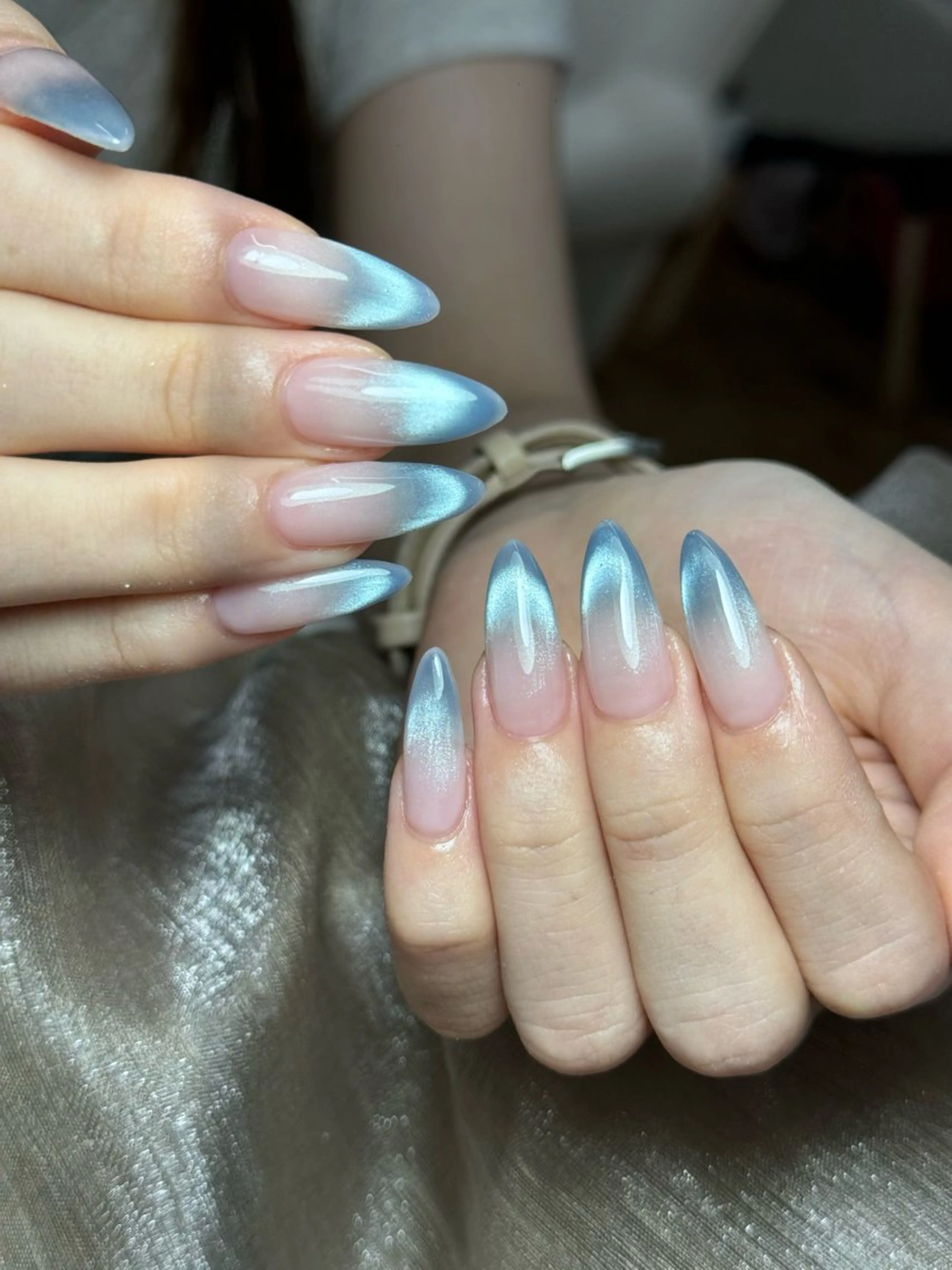 ネイル フットネイル フレンチネイル ジェルネイル マグネットネイル マグネットフレンチ ハンドネイル MILO 168 池袋のネイルデザイン