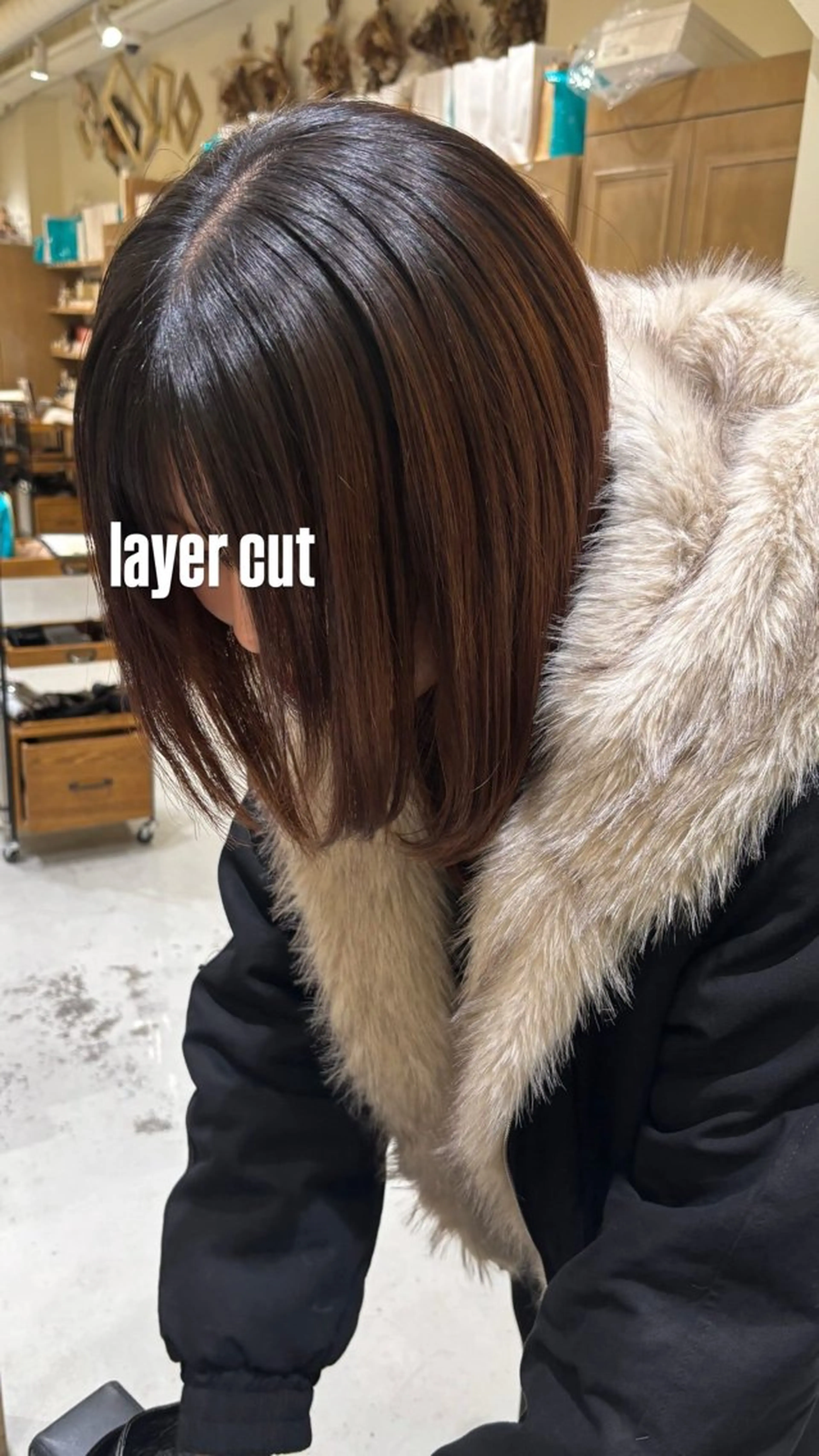 ロング カット 縮毛矯正 トリートメント 透明感グレージュ/ うるツヤヘア/静岡のヘアスタイル