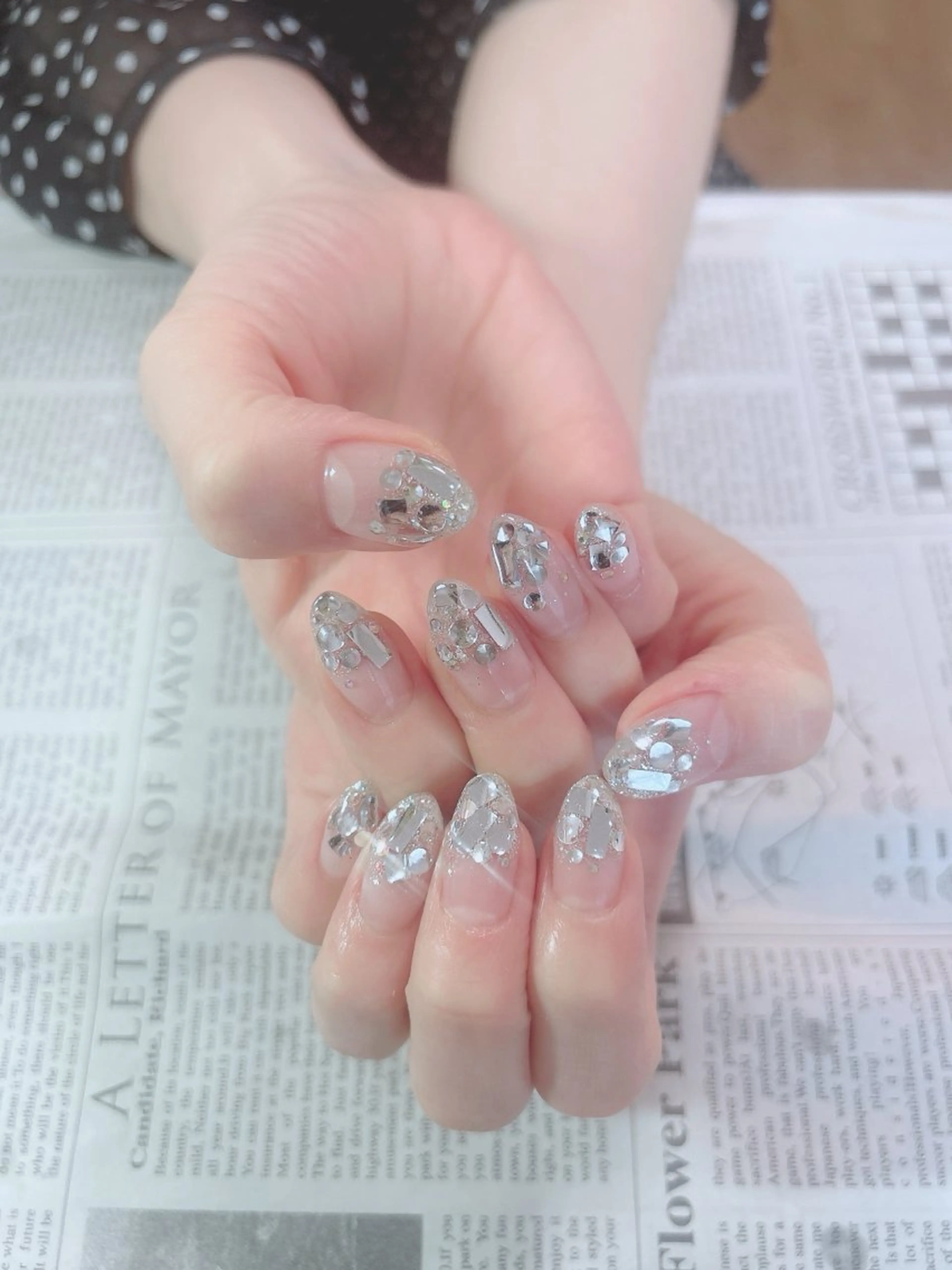 ネイル ハンドネイル ハンドケア 森山 舞のネイルデザイン