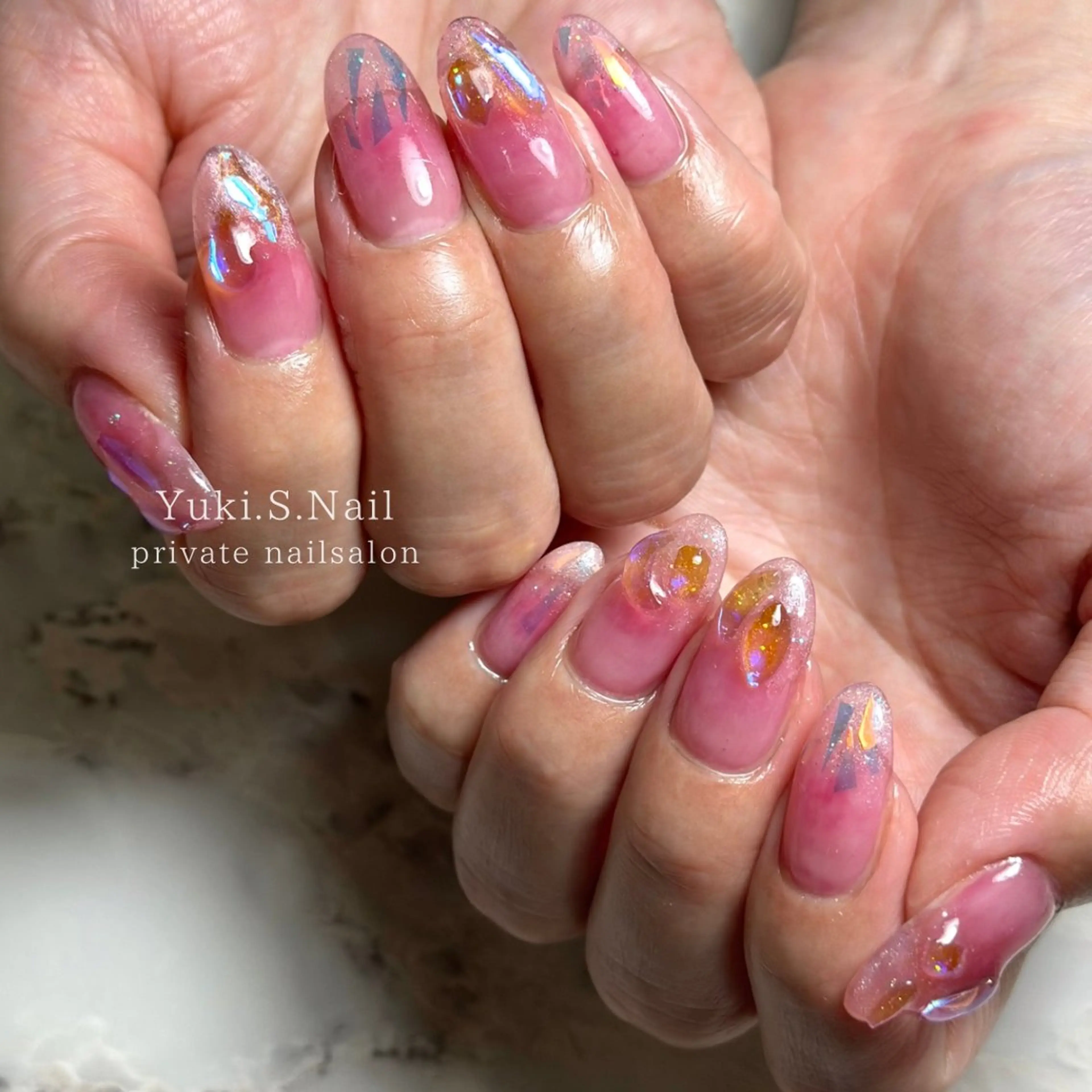 ショート ハンドネイル Yuki S.Nailのネイルデザイン