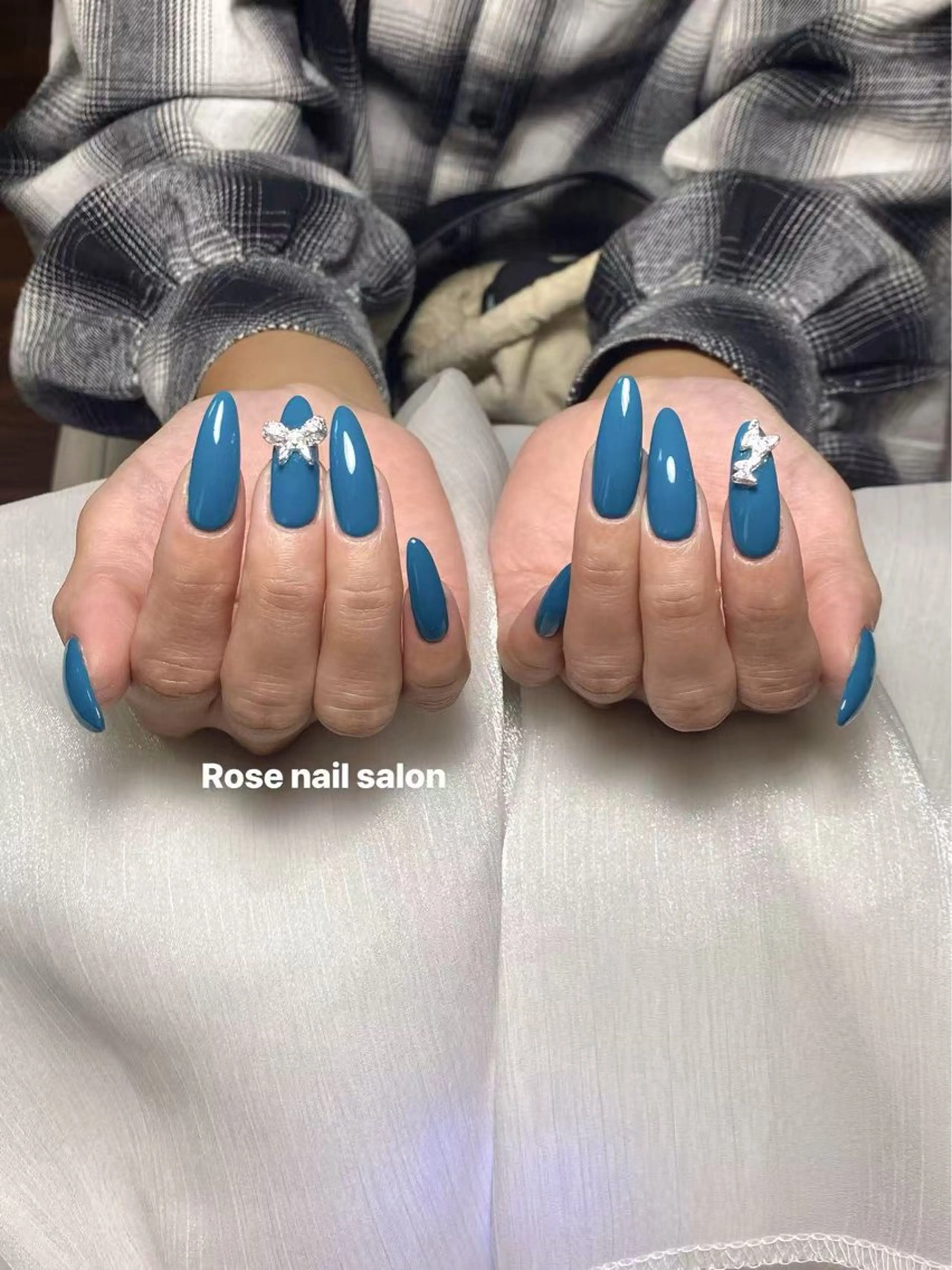 ネイル ハンドネイル Rose nail HOSHIのネイルデザイン