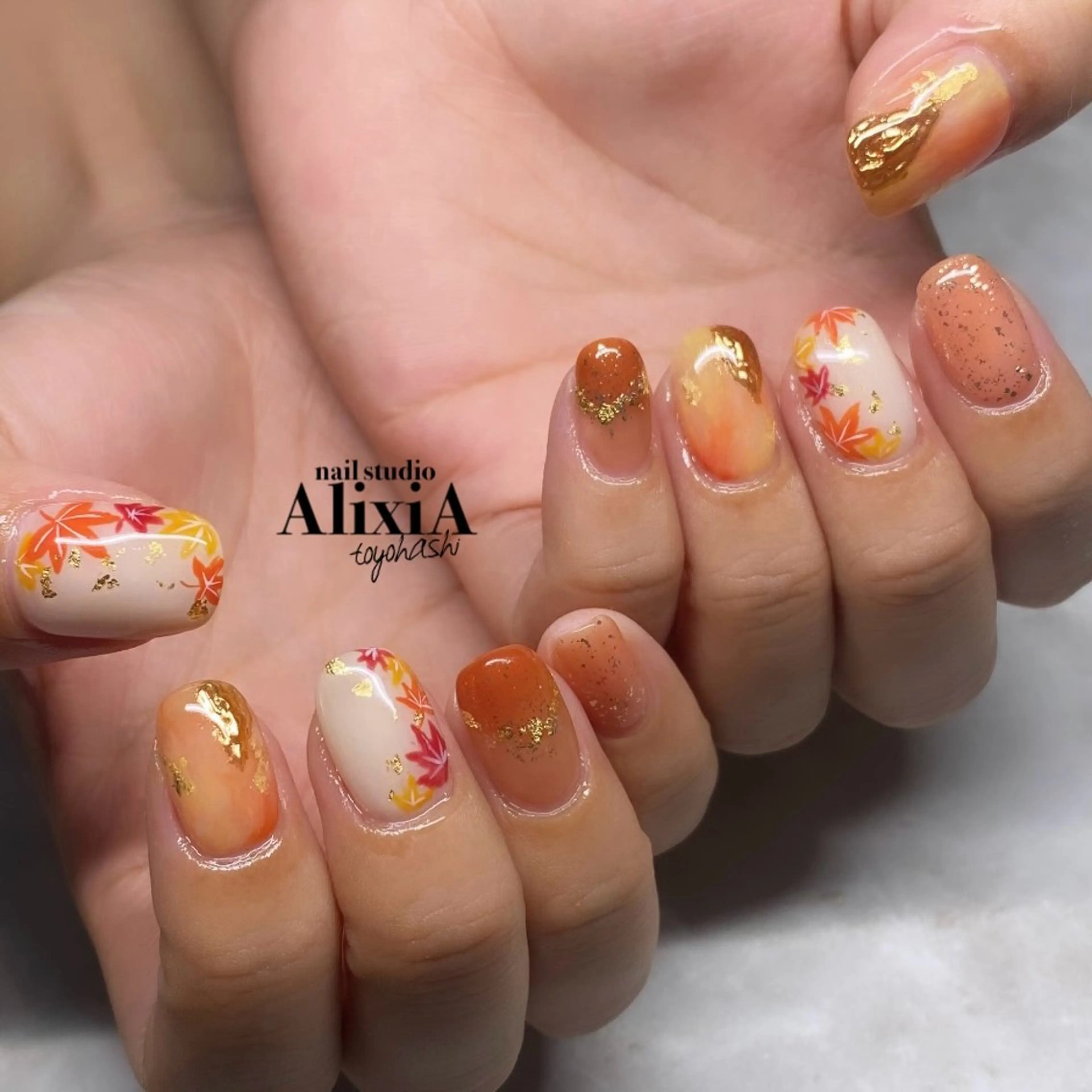 ネイル ハンドネイル AlixiA   nail studio所属・AlixiA ゆみのネイルデザイン