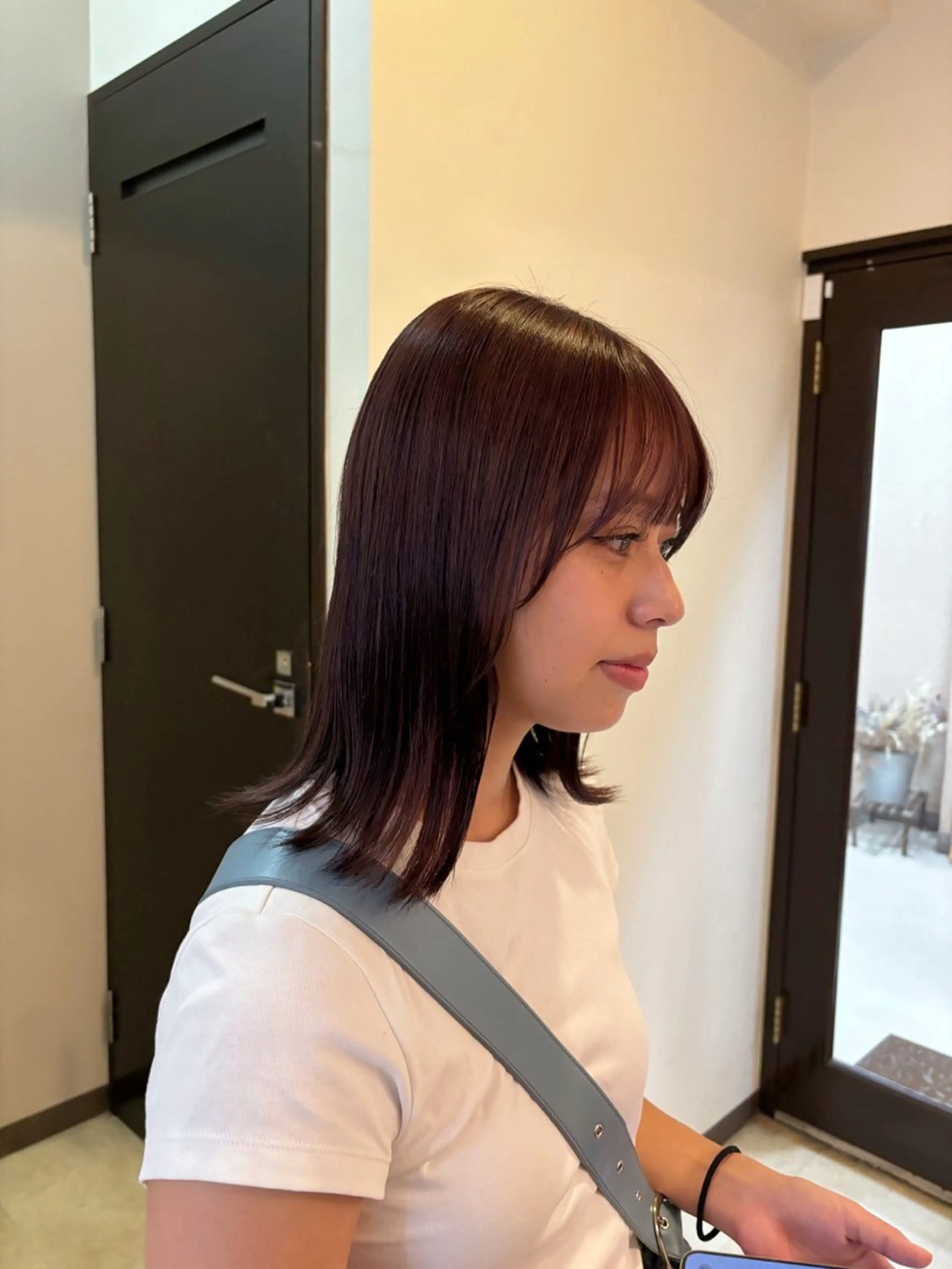 ミディアム カラー ヘアカラー charme by sarah/ aoiのヘアスタイル