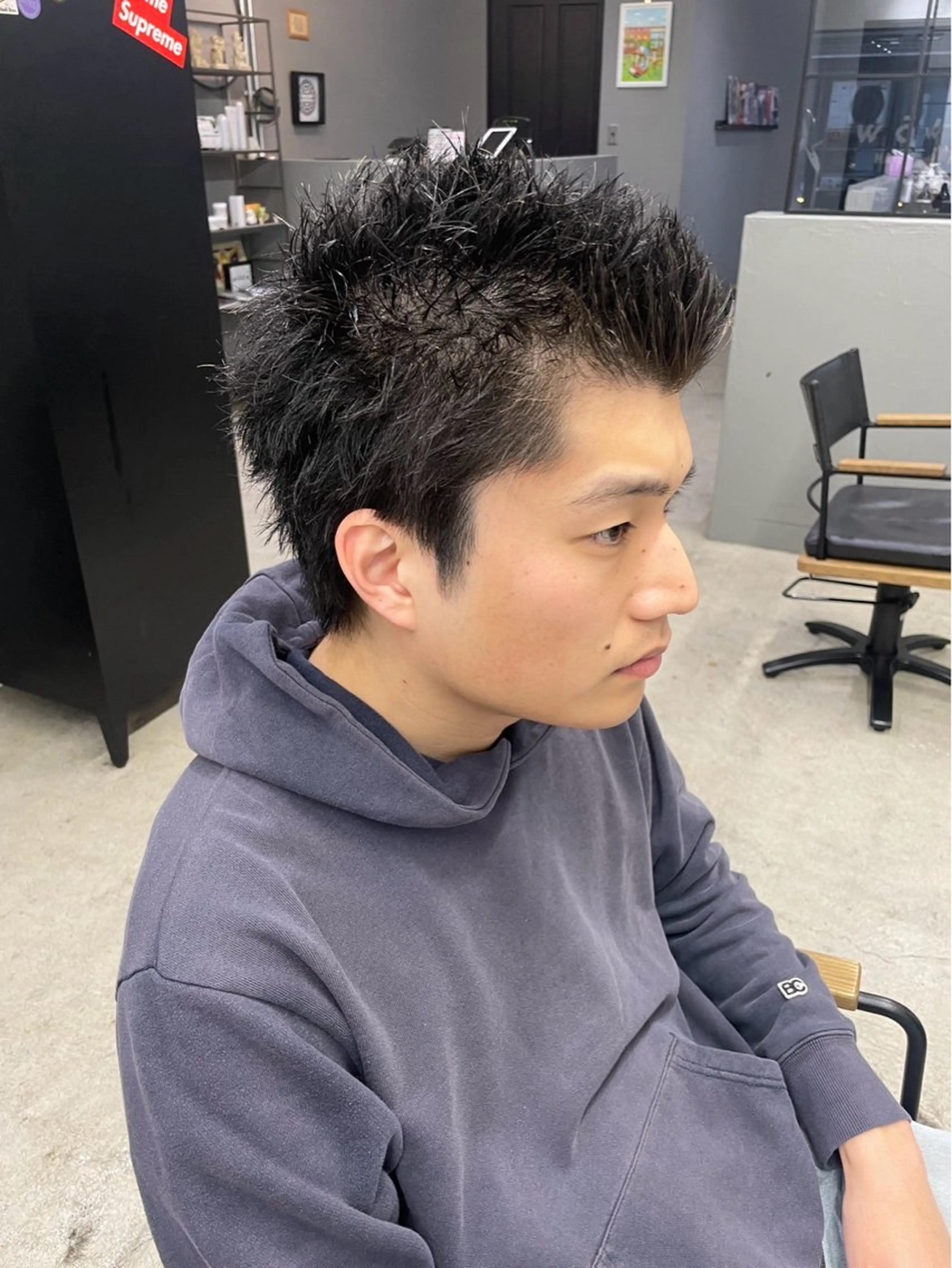 ショート メンズ メンズ専門サロン wokeのヘアスタイル