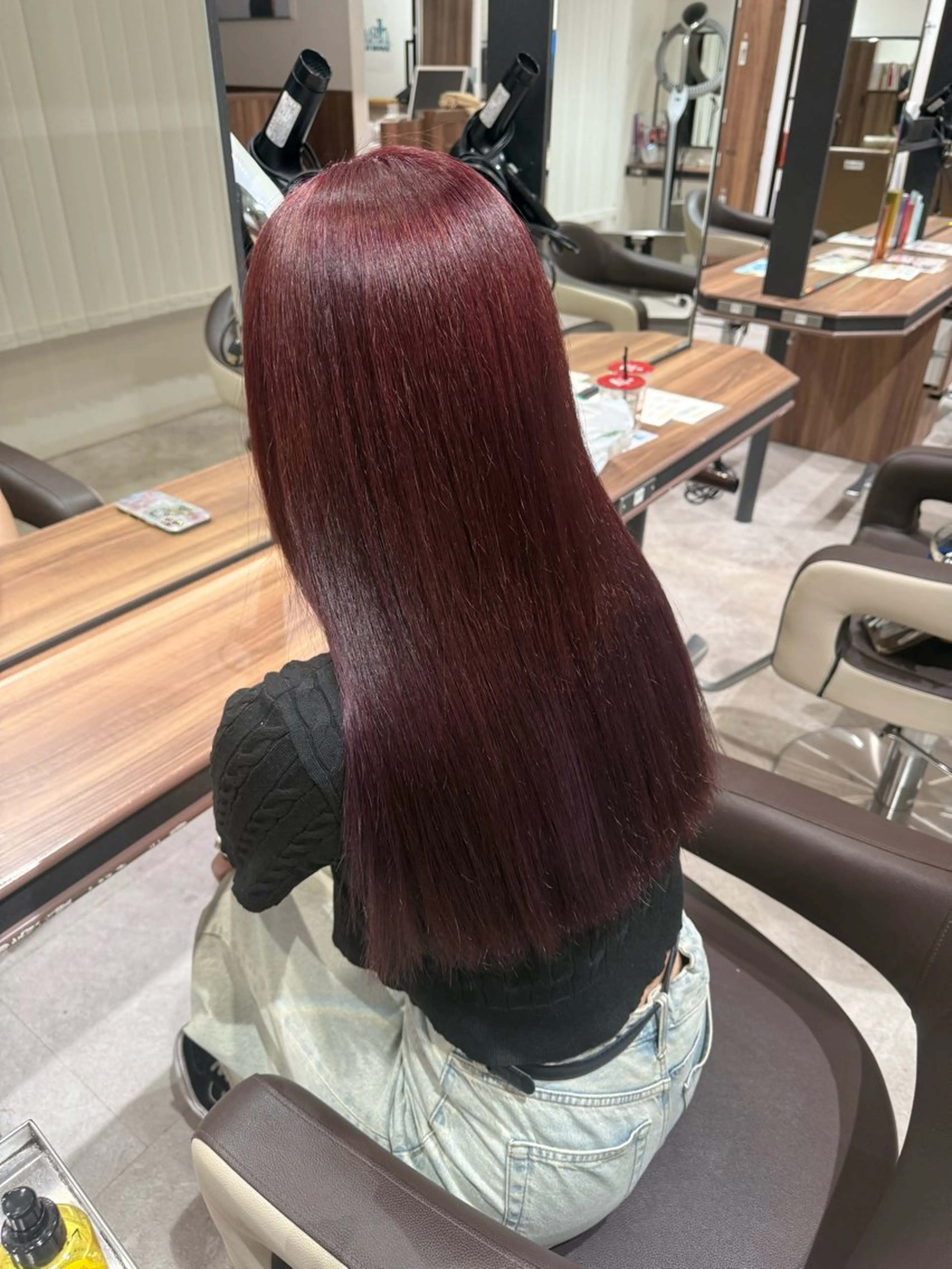 ロング カラー AKAZAWA MIKUのヘアスタイル