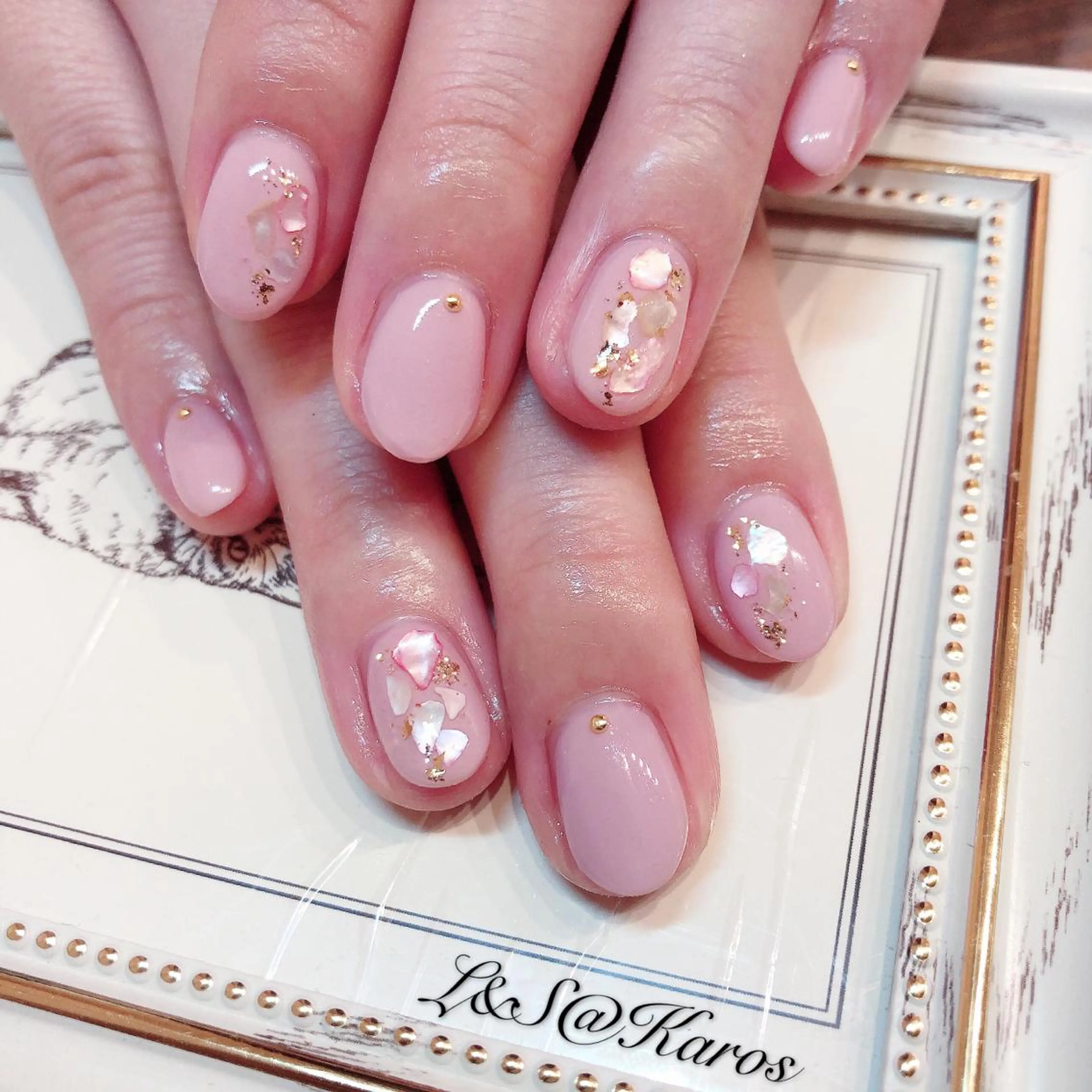 ネイル ハンドネイル L&S@ Karosのネイルデザイン