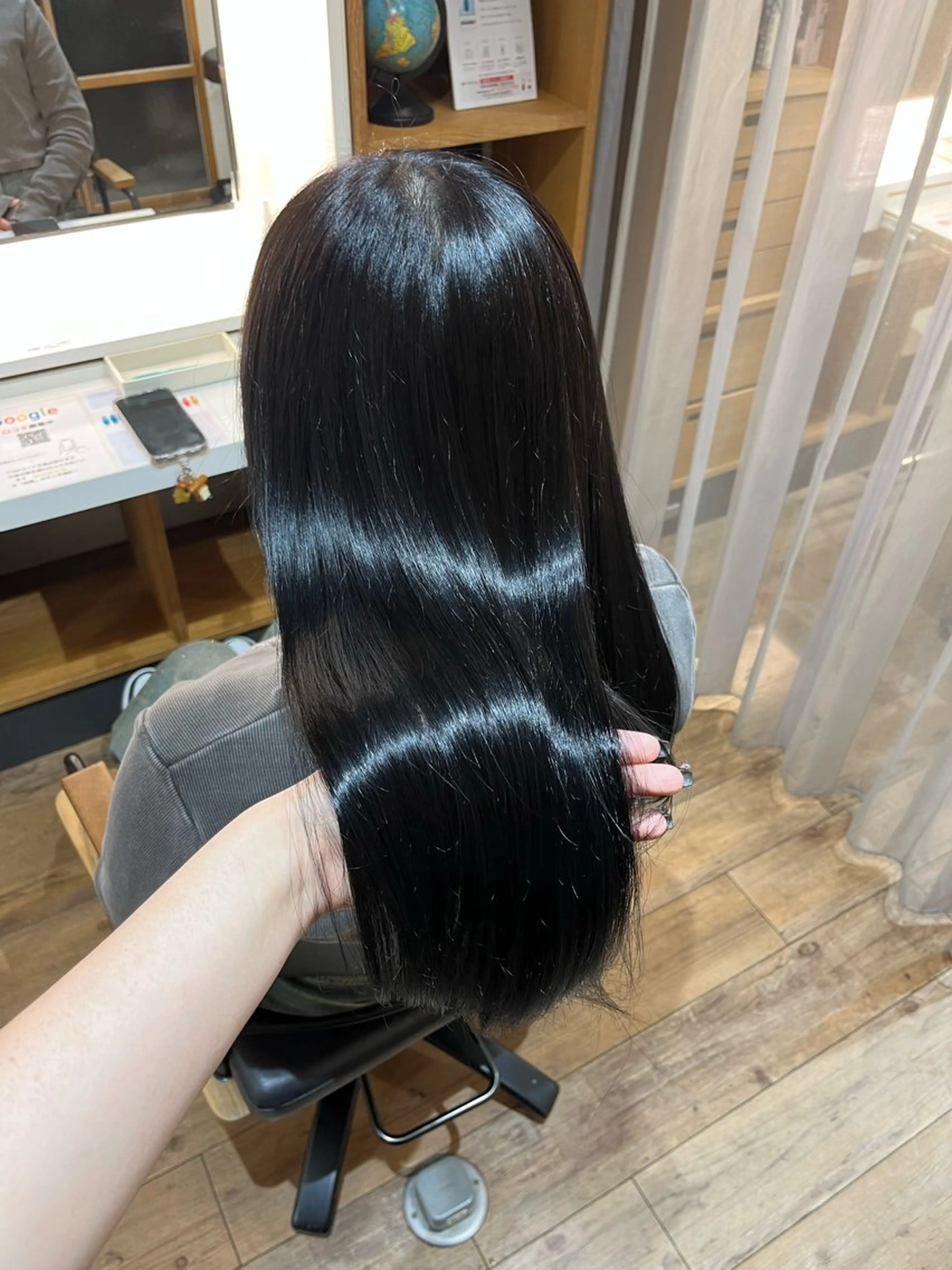 ロング 日置 はる菜のヘアスタイル