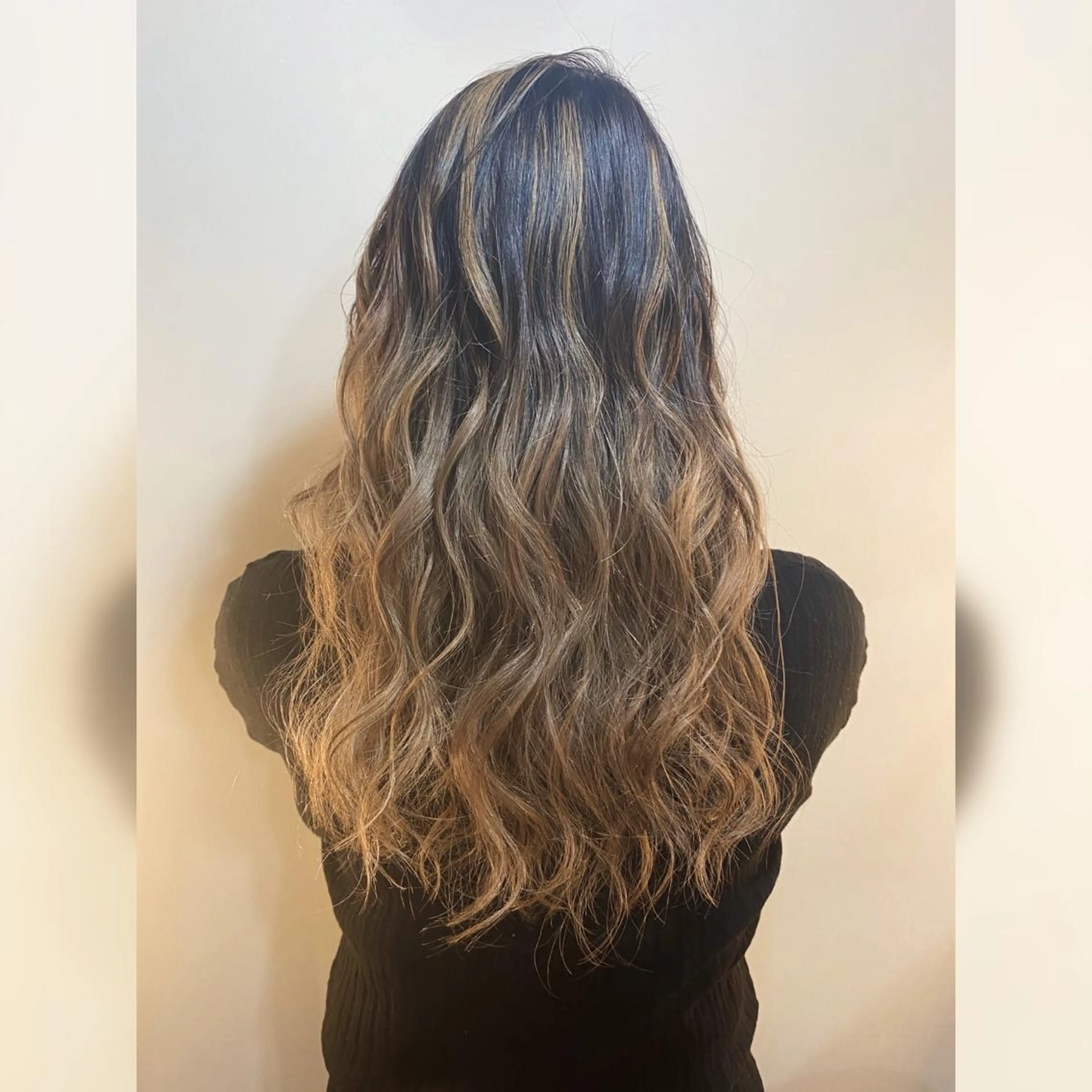 セミロング カラー ヘアアレンジ エクステ Hair Make Salon ZEROのヘアスタイル