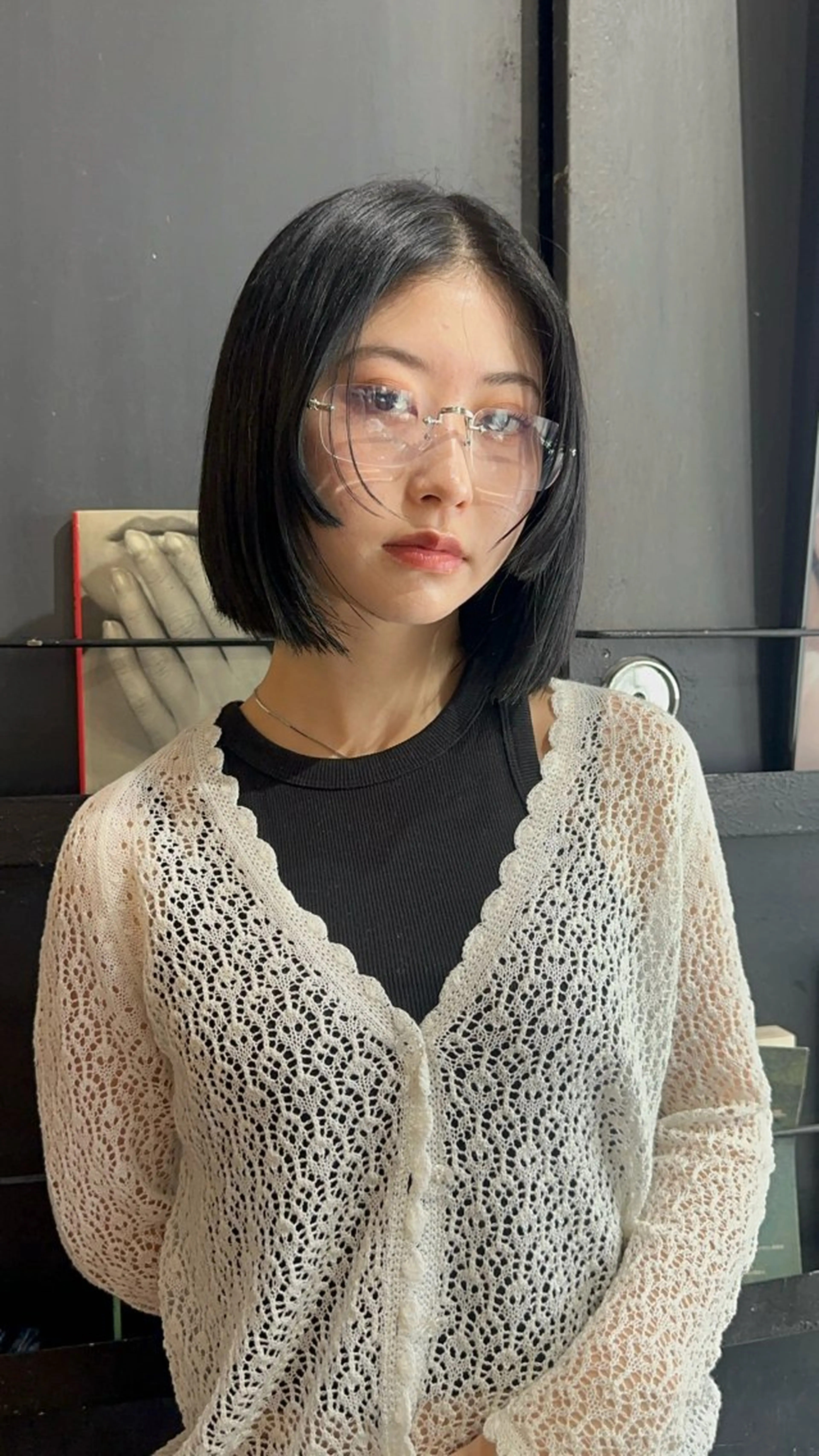 【トリートメントご相談クーポン】)似合わせカット＋トリートメントの写真