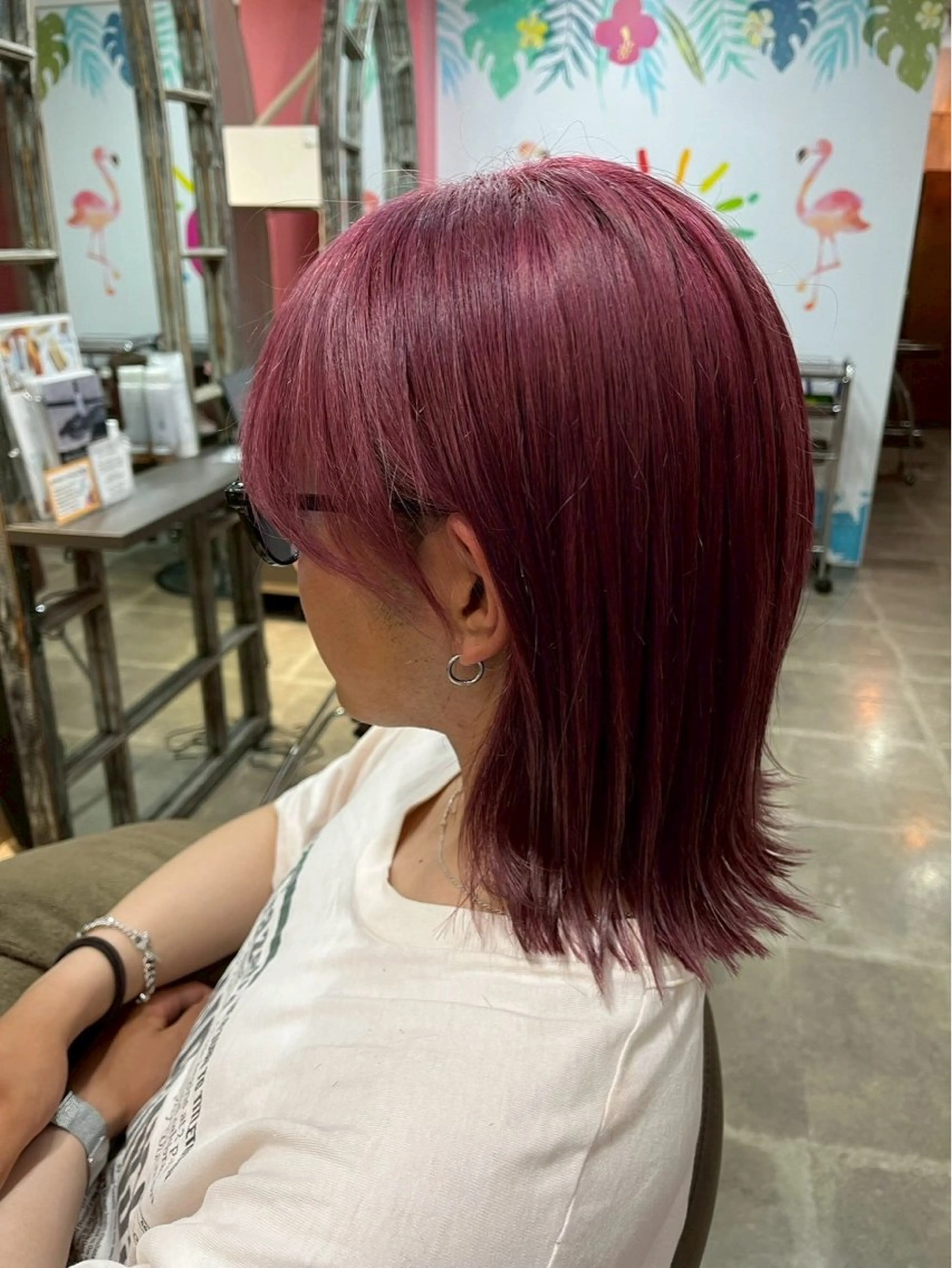 ミディアム メンズスタイリスト ティアラ👑のヘアスタイル