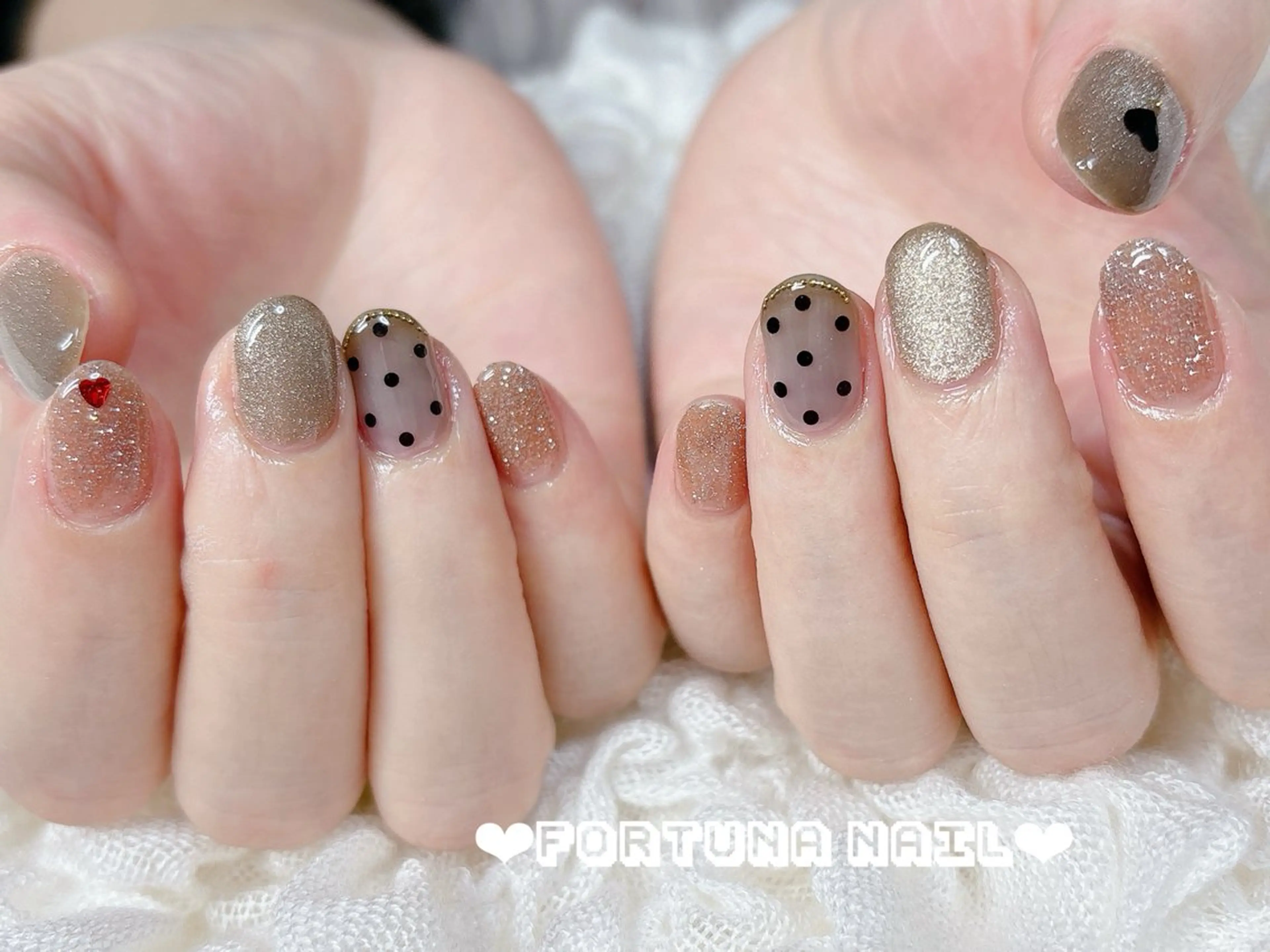 ネイル Nail •Head スパFortunaのネイルデザイン