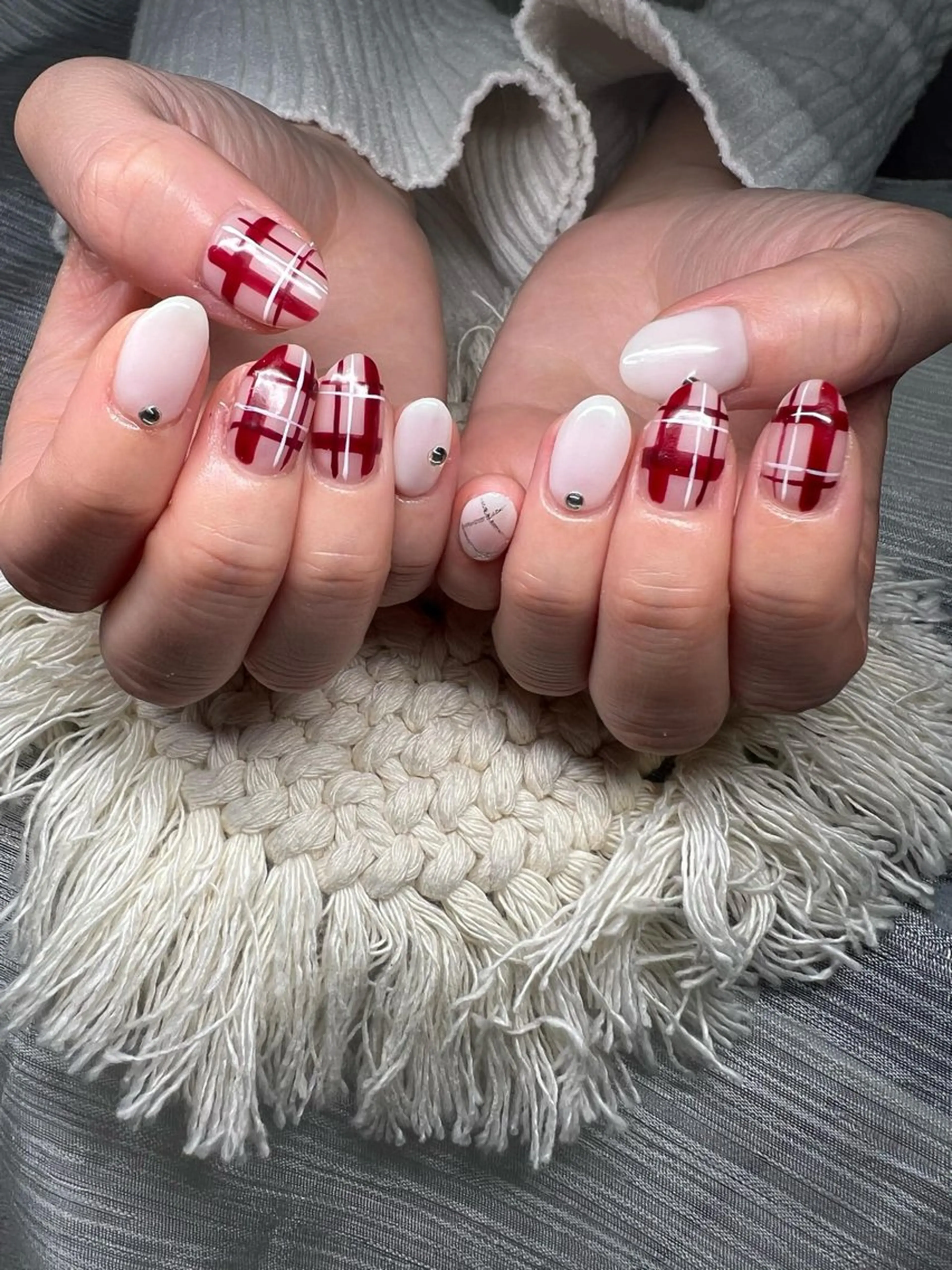 ネイル 長さ出し グラデーション キラキラネイル マグネットネイル ミラーネイル Lee Nails チップ長さだし専門店のネイルデザイン