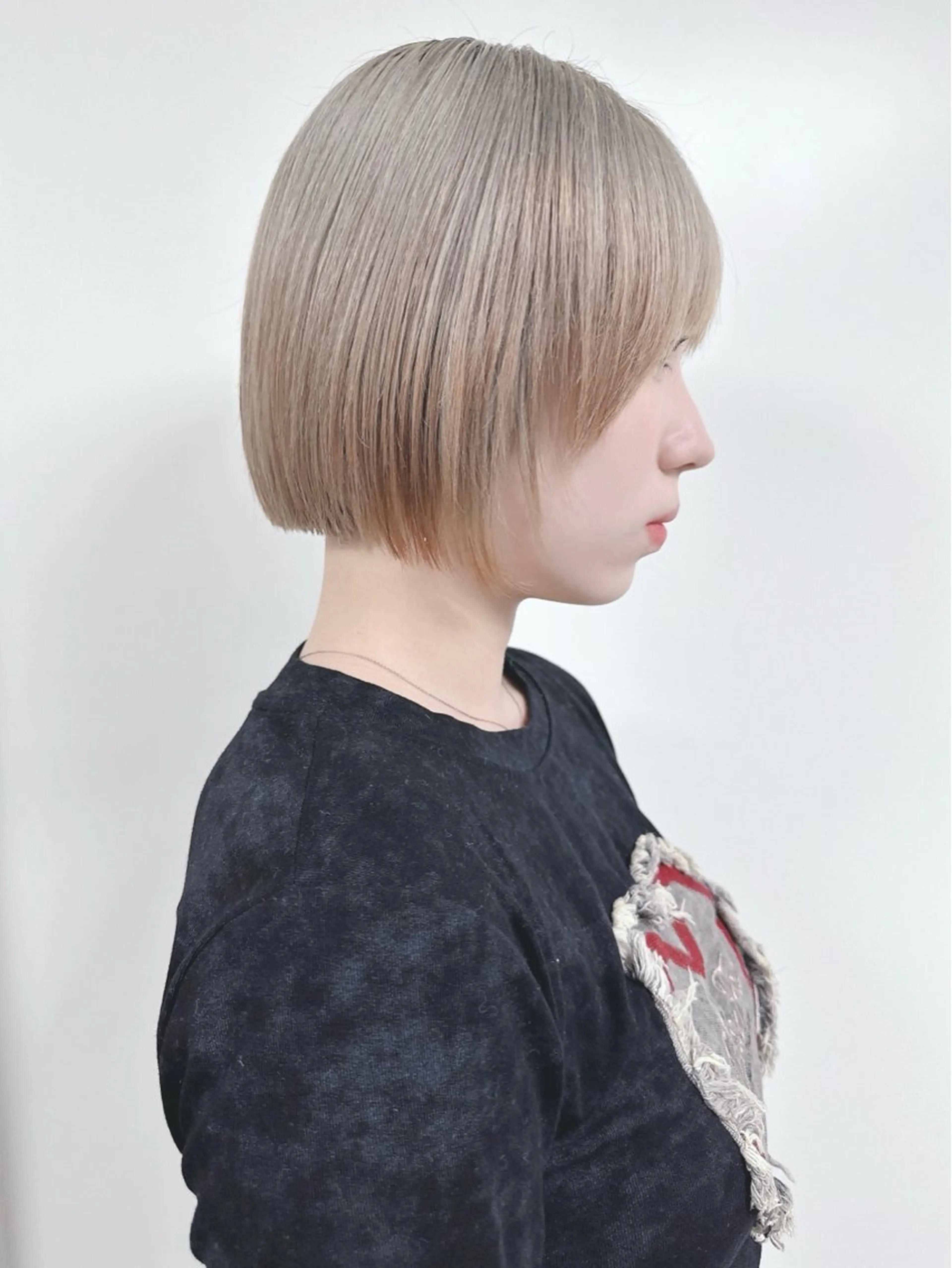 ショート カット ヘッドスパ 小顔ボブ/お悩み解決 /ボブパーマ/とういのヘアスタイル