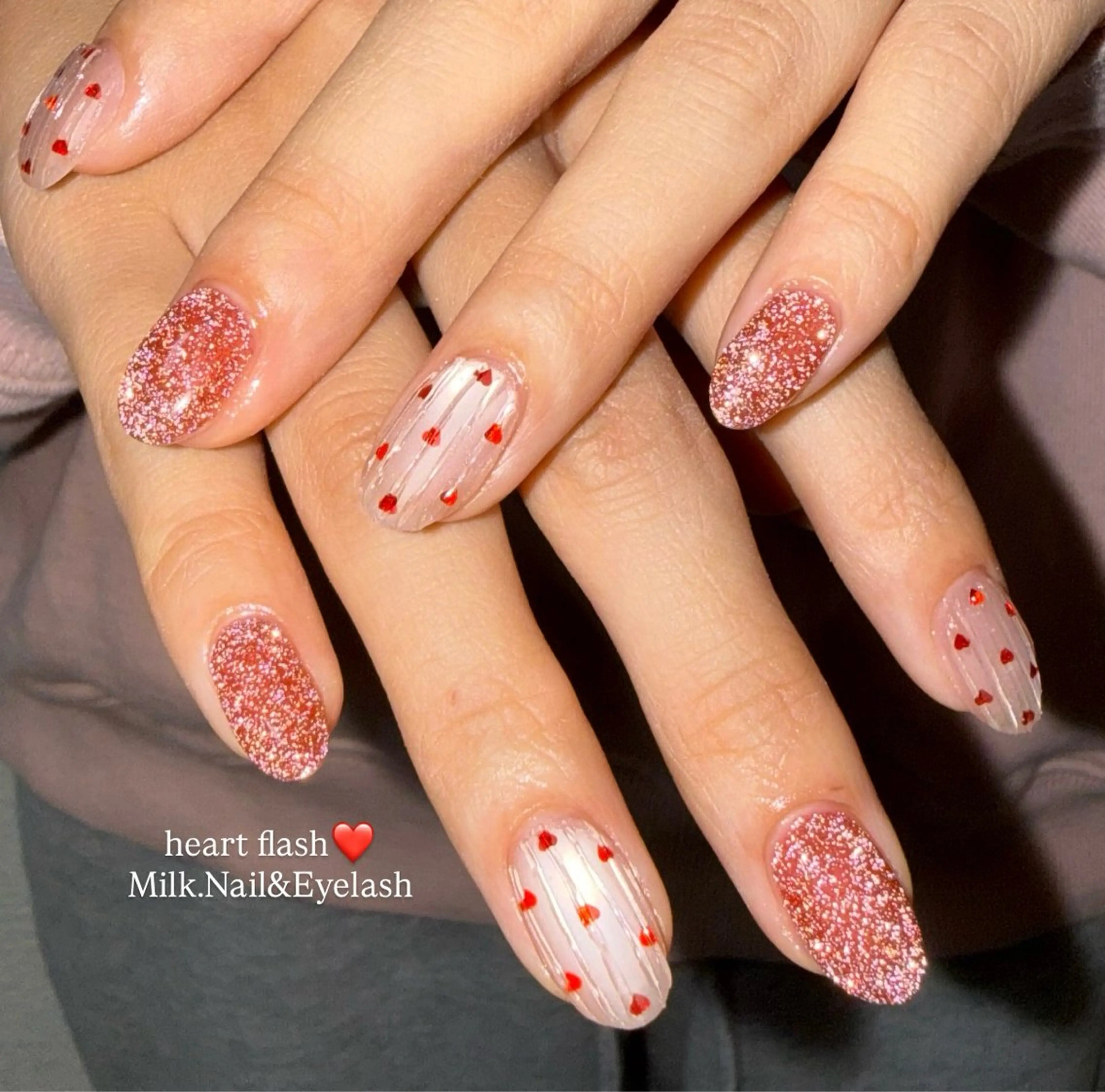 ネイル ハンドネイル MiLK. wakaのマツエク・マツパデザイン