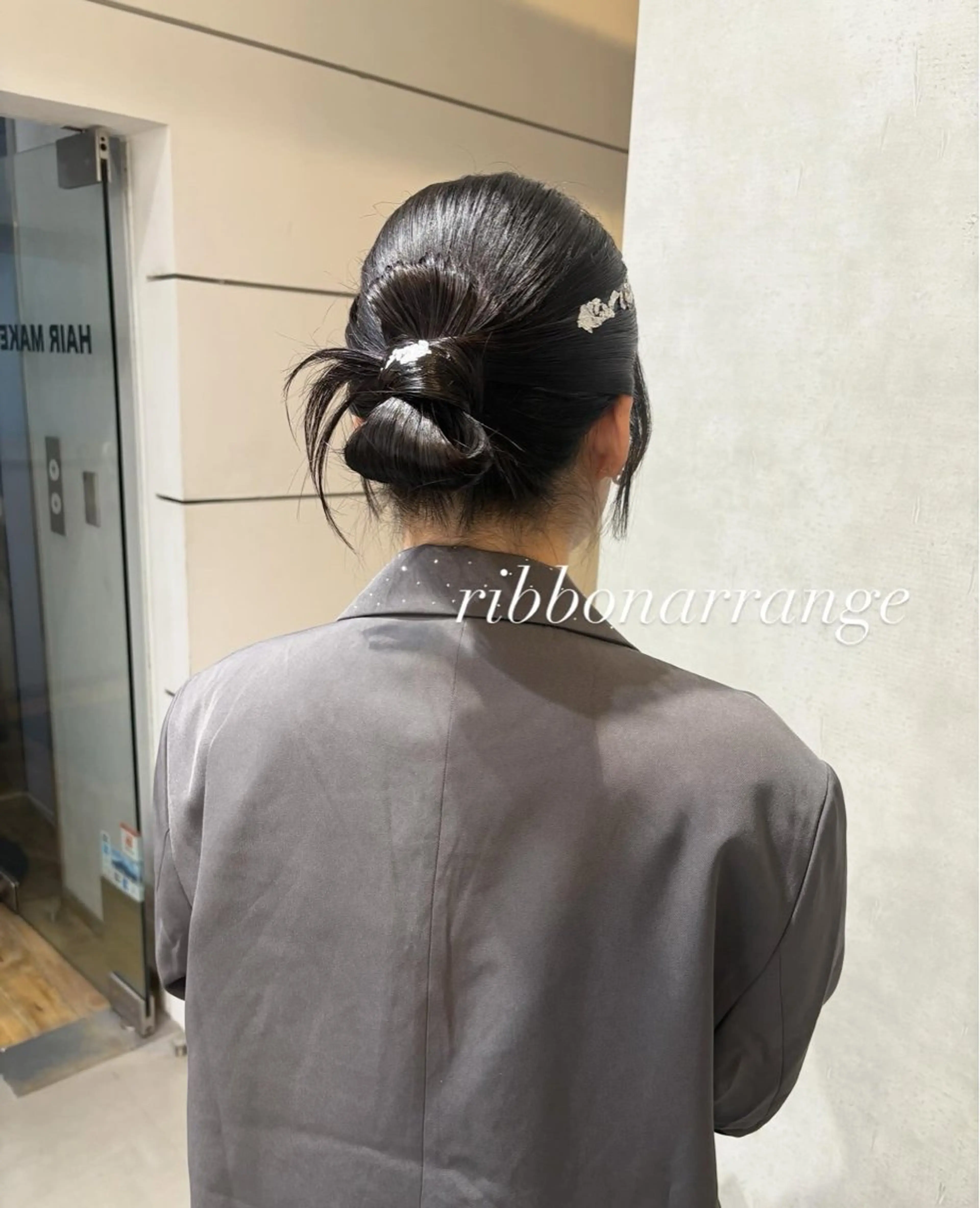 ヘアアレンジ ヘアセット chic  有山 美瑠のヘアスタイル