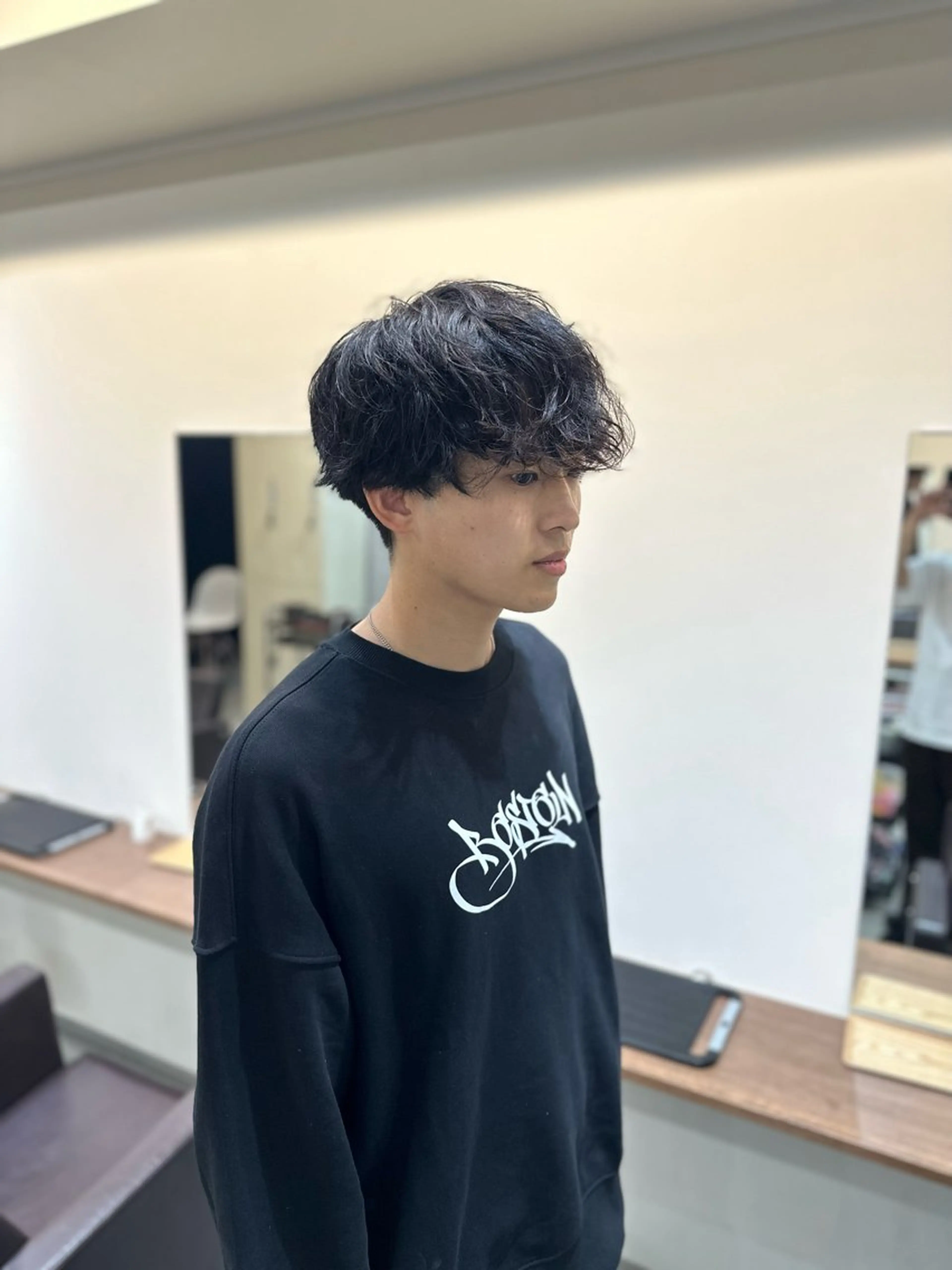 ショート パーマ メンズ 💈メンズカット💈 No.1💈坂元のヘアスタイル