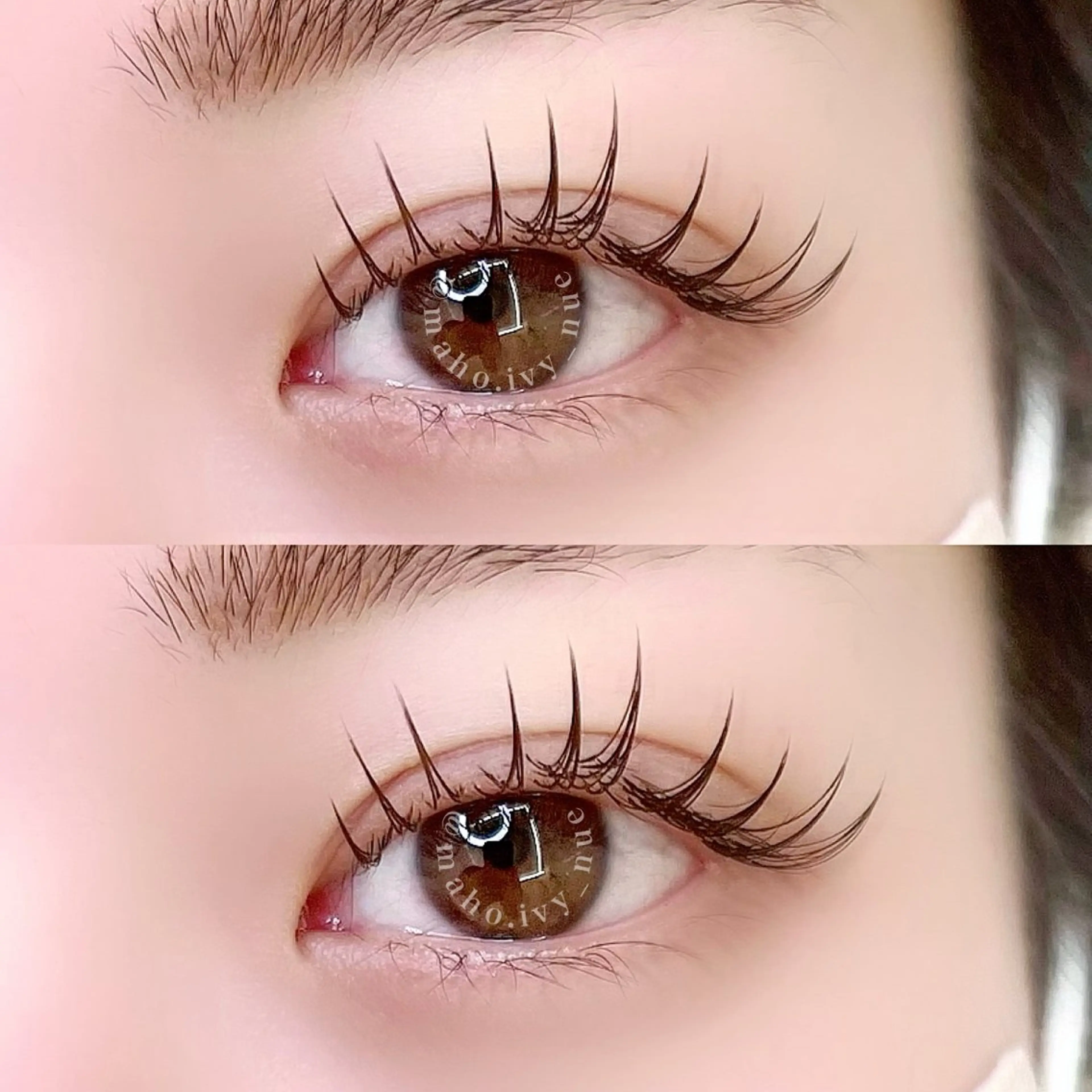 LEDマツエク🫧フラットラッシュ100本の写真