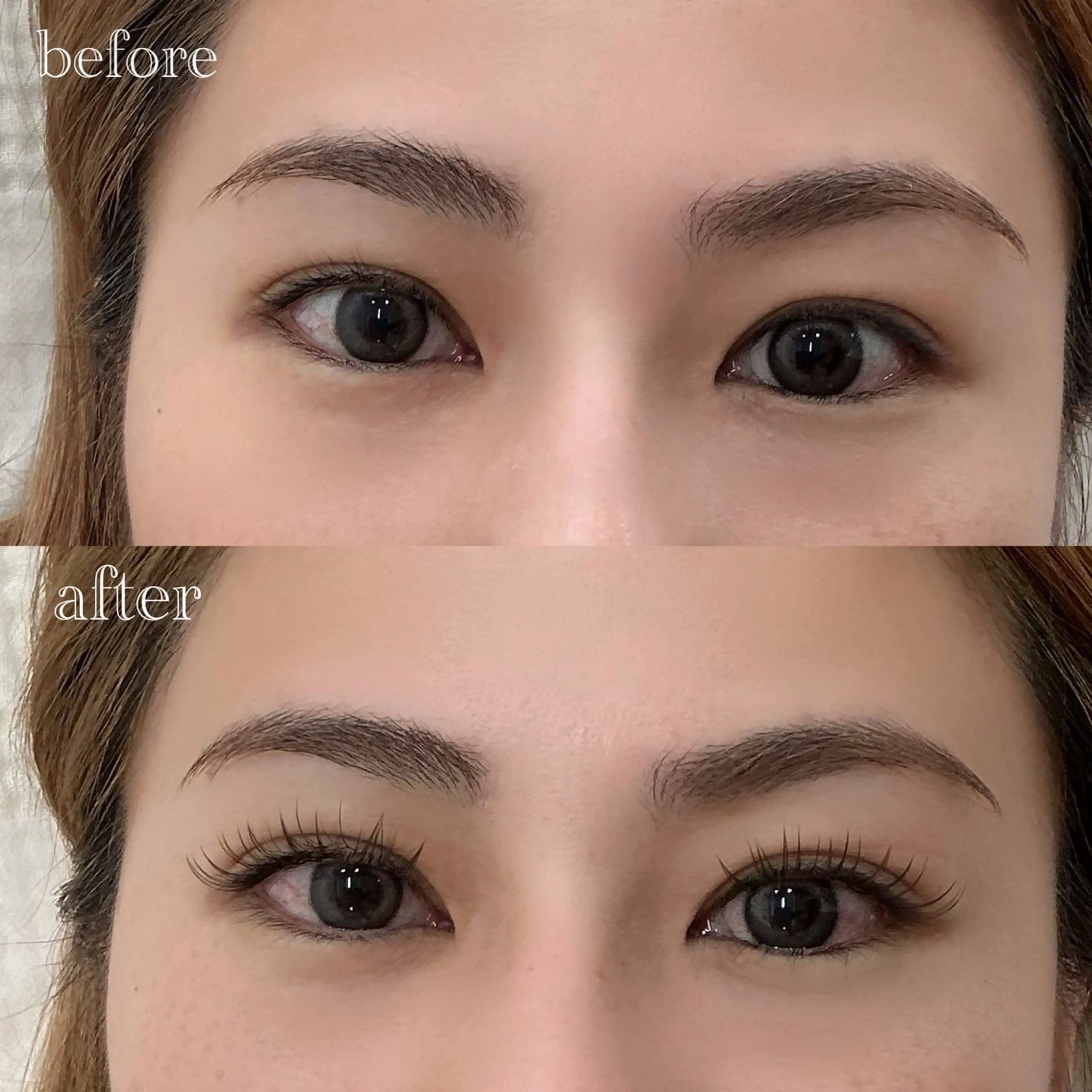 マツエク・マツパ フラットラッシュ Lino 【リノ】のマツエク・マツパデザイン