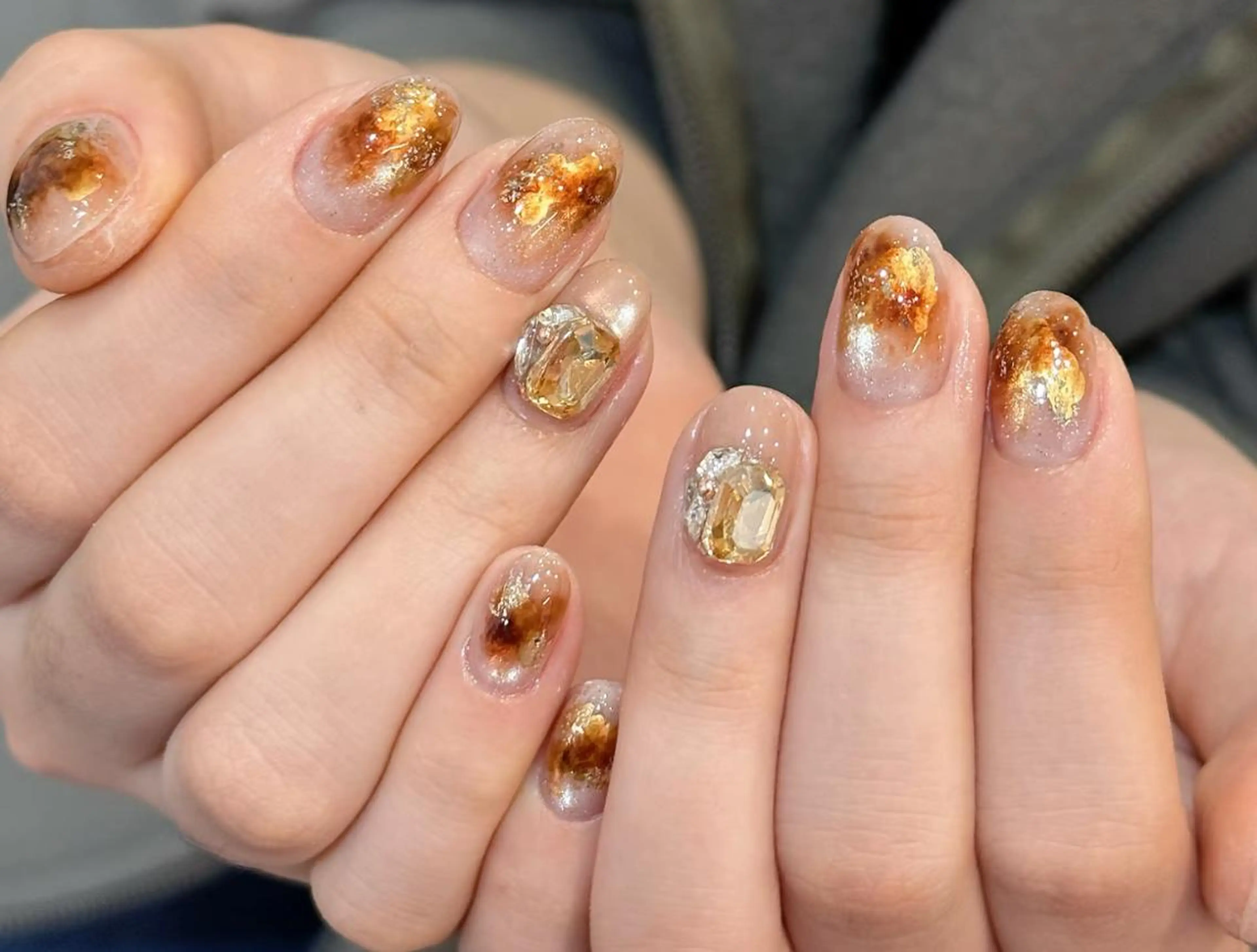 ネイル ハンドネイル ハンドケア 🍑 momo_nailのネイルデザイン