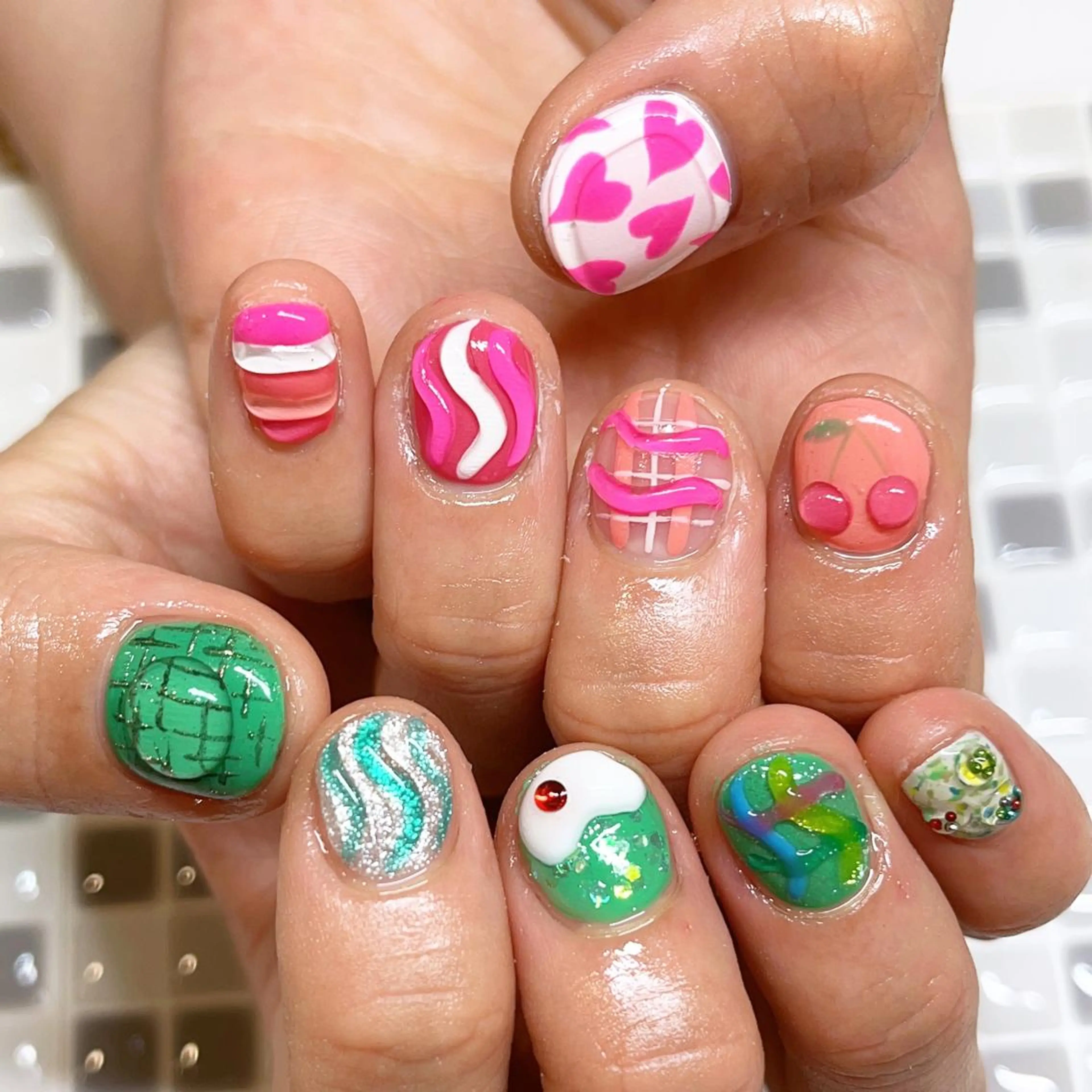 ネイル nailist yuiのネイルデザイン