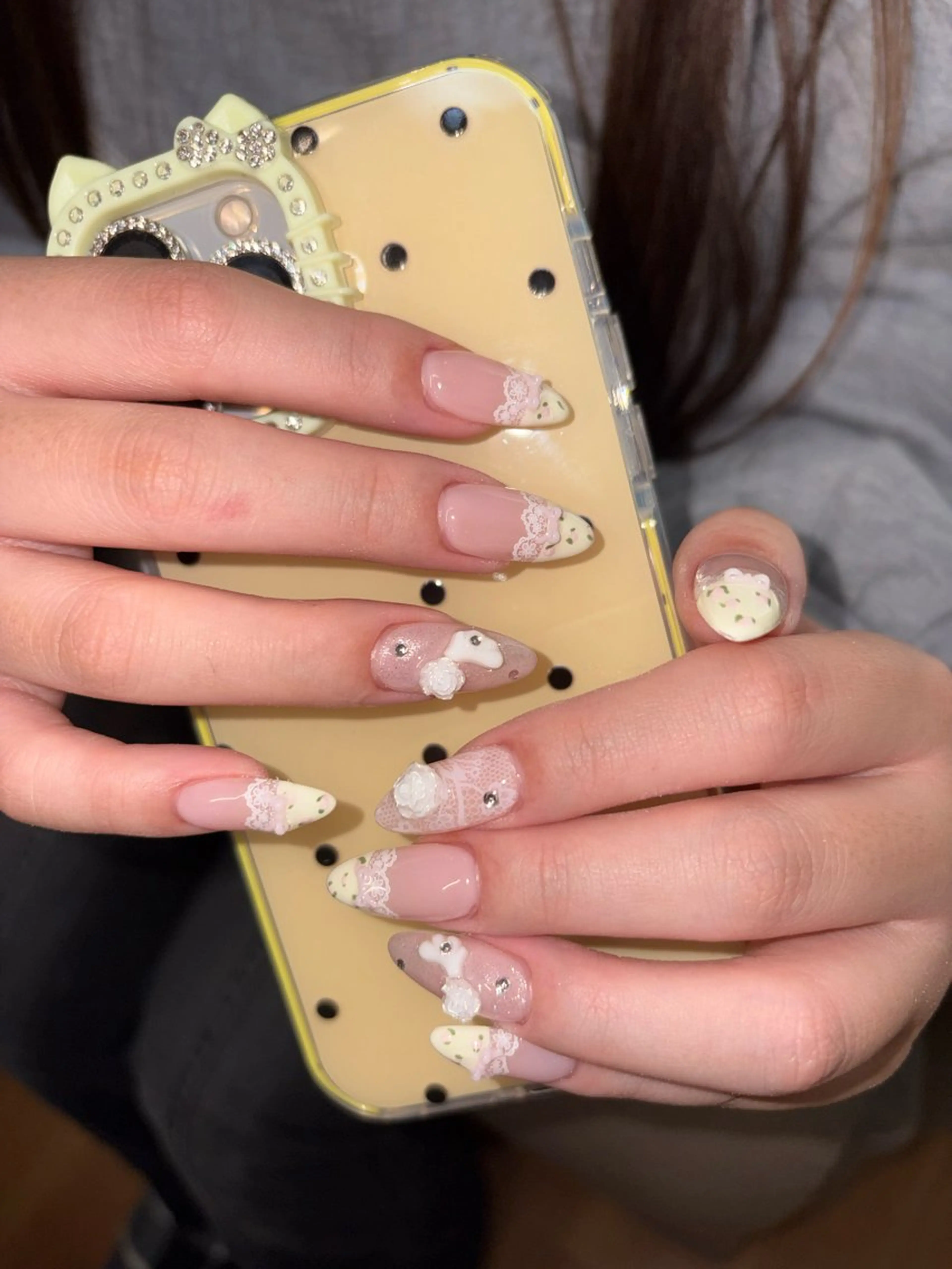 ネイル ハンドネイル ⟡.·coco⟡.· 4月予約受付中のネイルデザイン