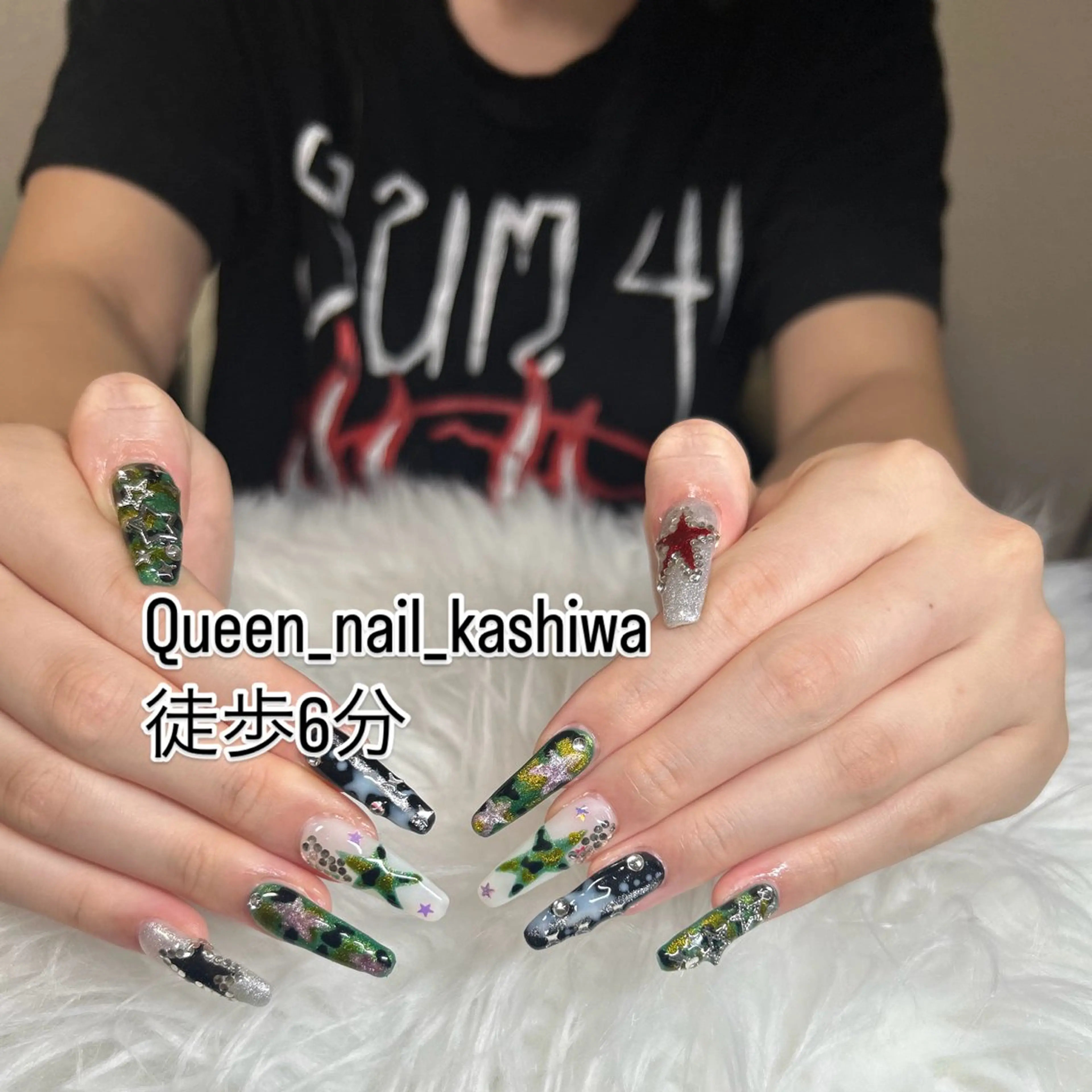 ネイル Queen Nail 柏店　クイーンネイルのネイルデザイン