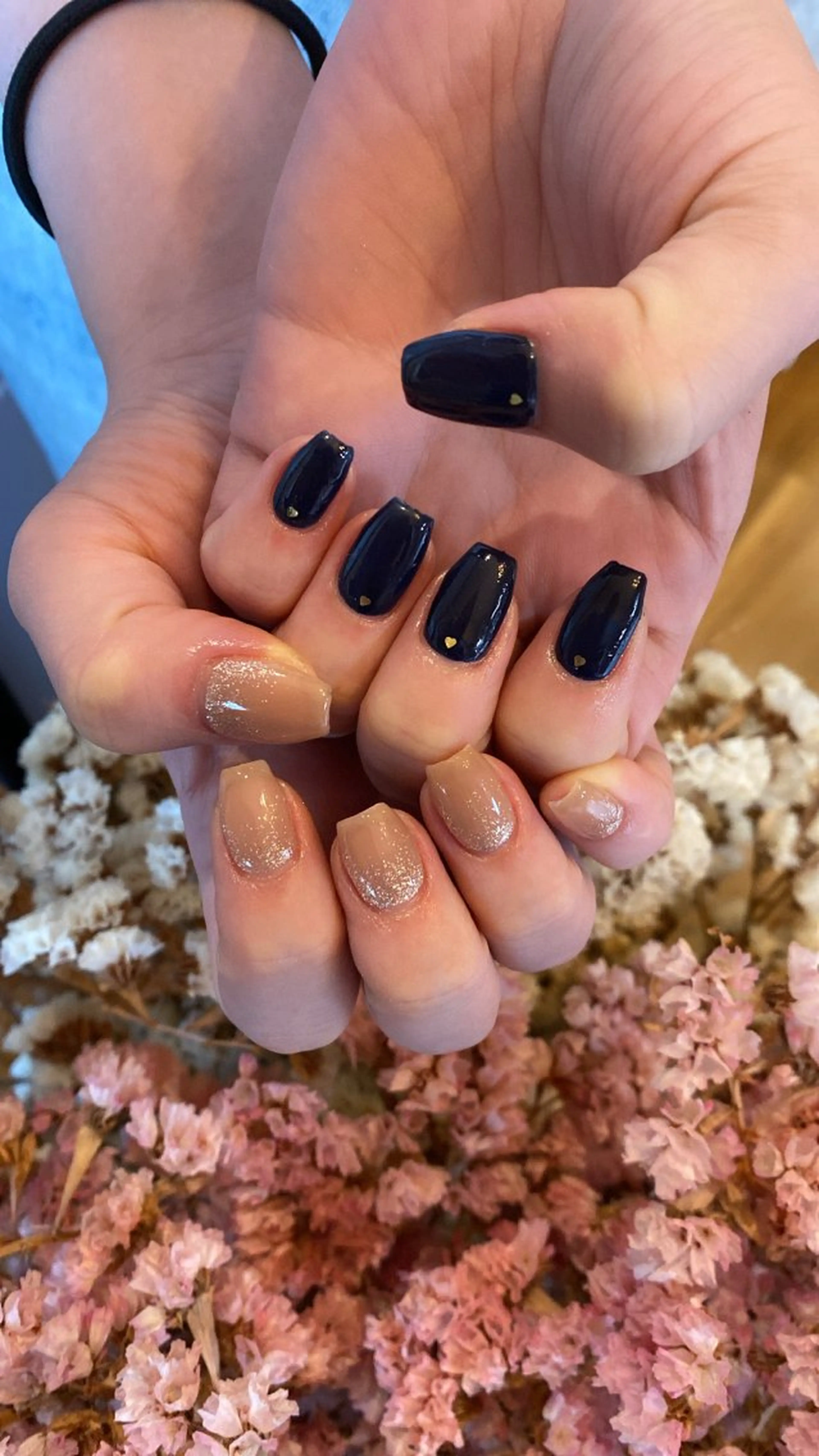 ネイル ハンドネイル crystal ⭐︎ colorのネイルデザイン