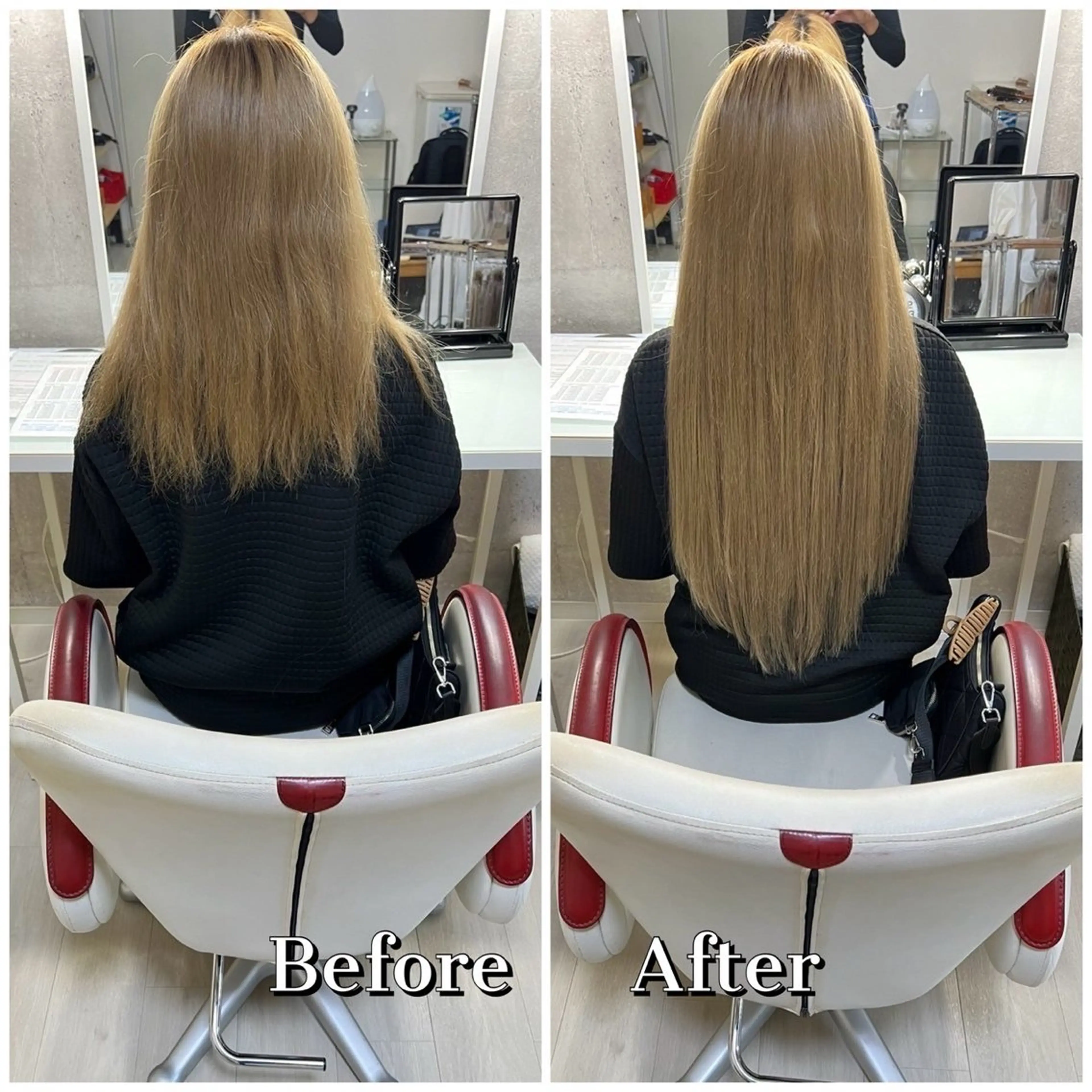 ロング エクステ 🌸ドレスアップ 心斎橋店🌸のヘアスタイル