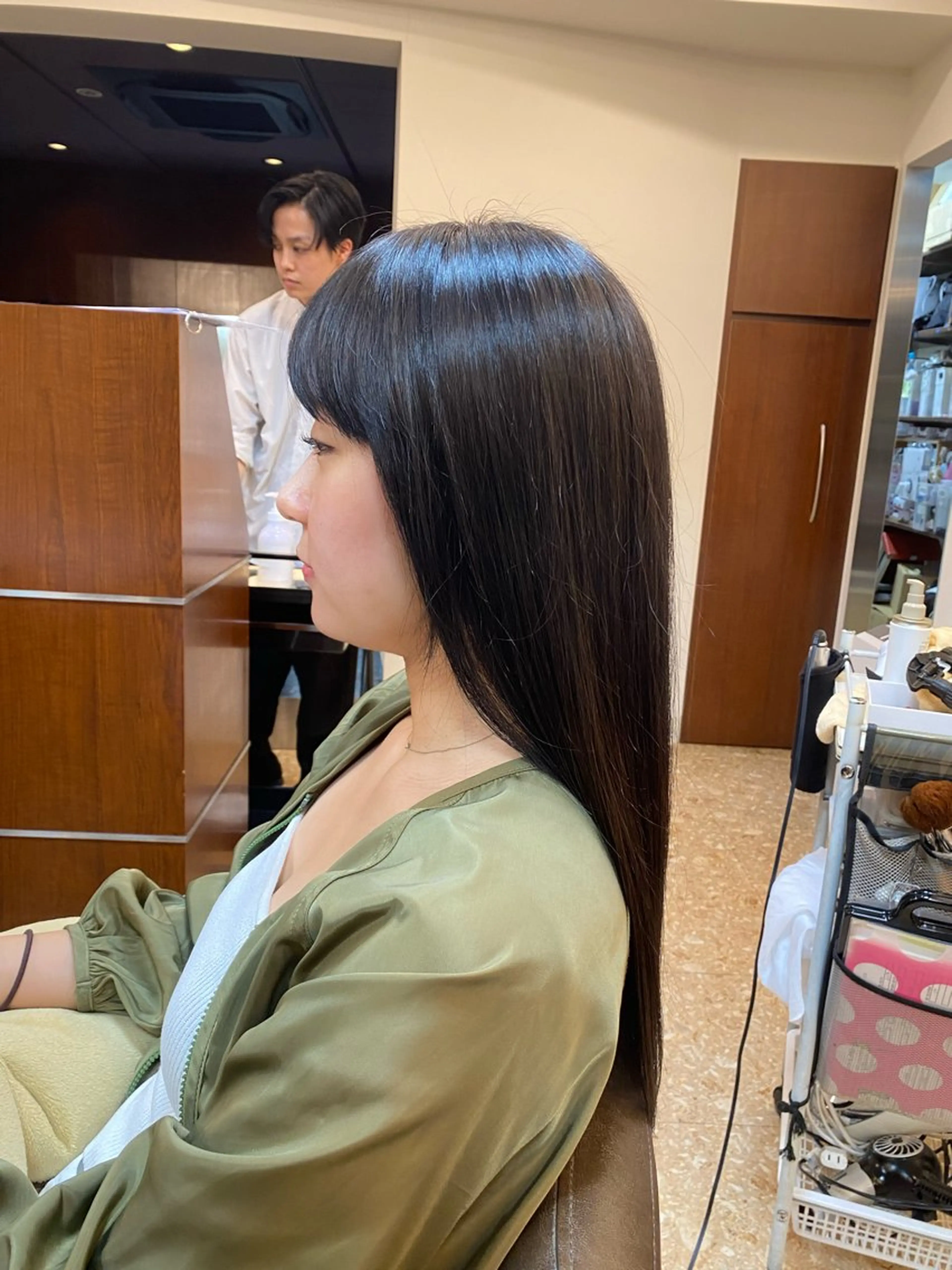 ロング カラー 透明感カラー 美髪🫧オガワ🫧 神楽坂のヘアスタイル